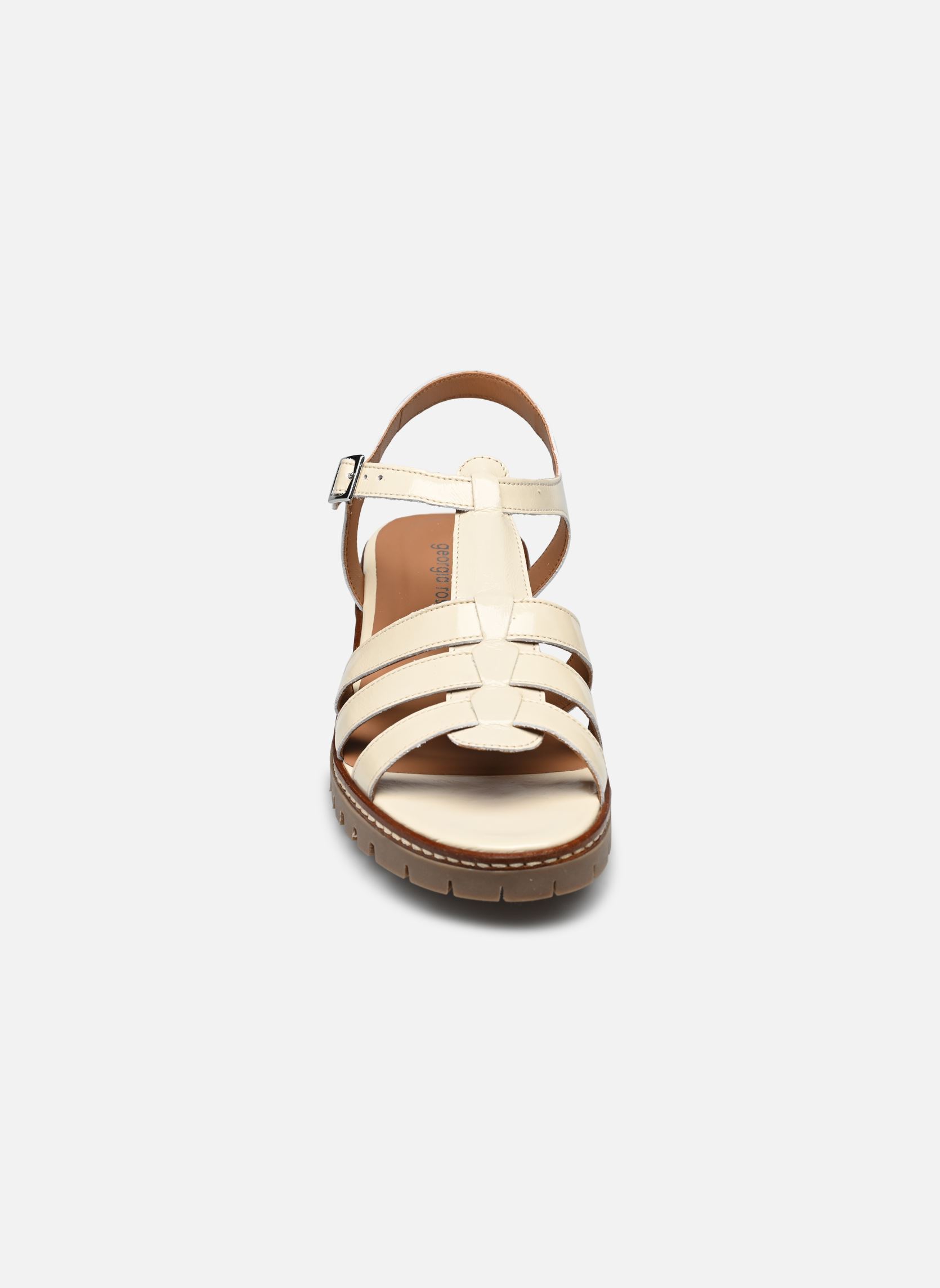 Flache Sandalen Erala - sandales damen weiß Georgia Rose Flache Sandalen Erala - sandales damen weiß BLANC/ECRU