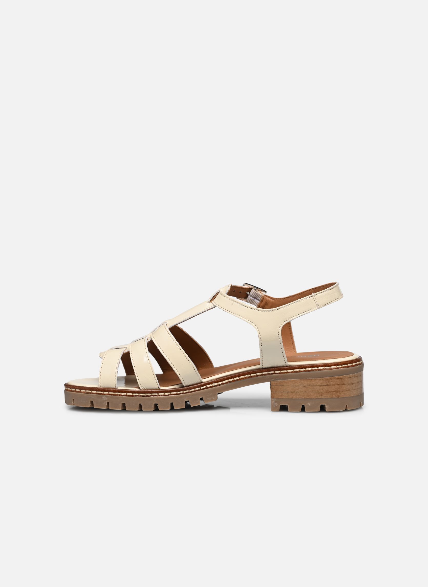 Flache Sandalen Erala - sandales damen weiß Georgia Rose Flache Sandalen Erala - sandales damen weiß BLANC/ECRU