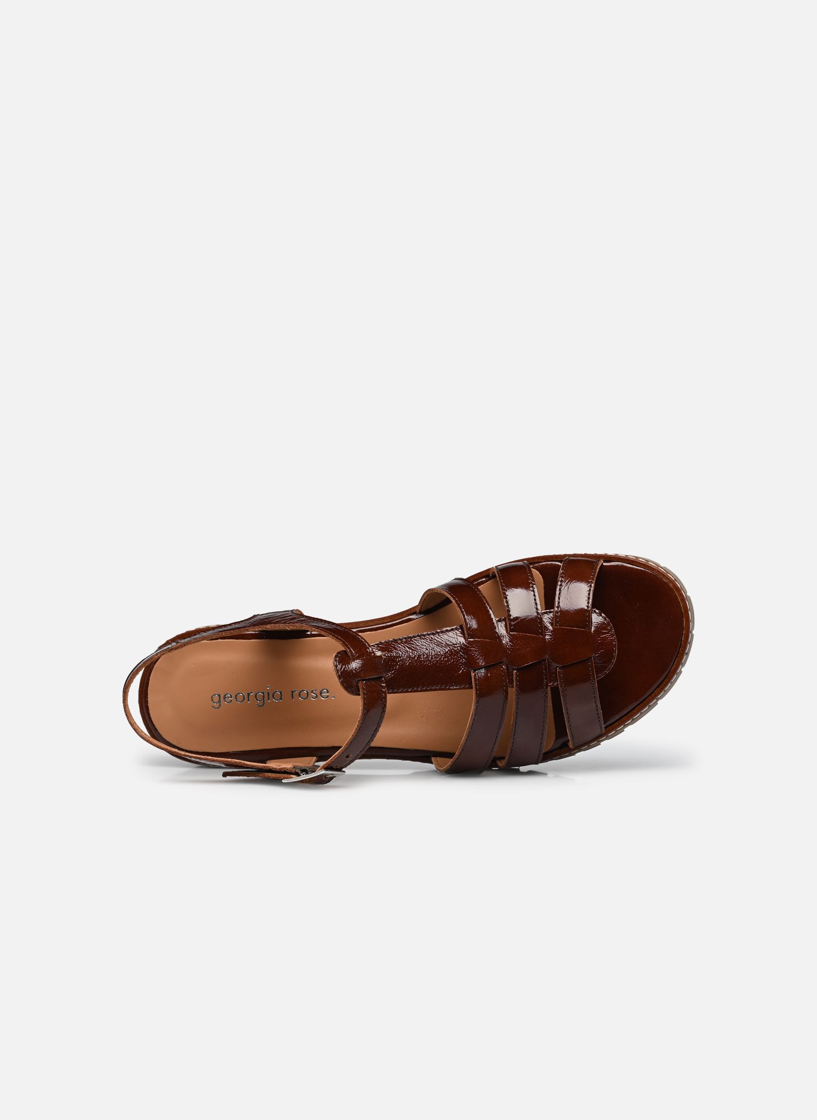 Sandalias planas Erala - sandales mujer marrón Georgia Rose Sandalias planas Erala - sandales mujer marrón Chocolat