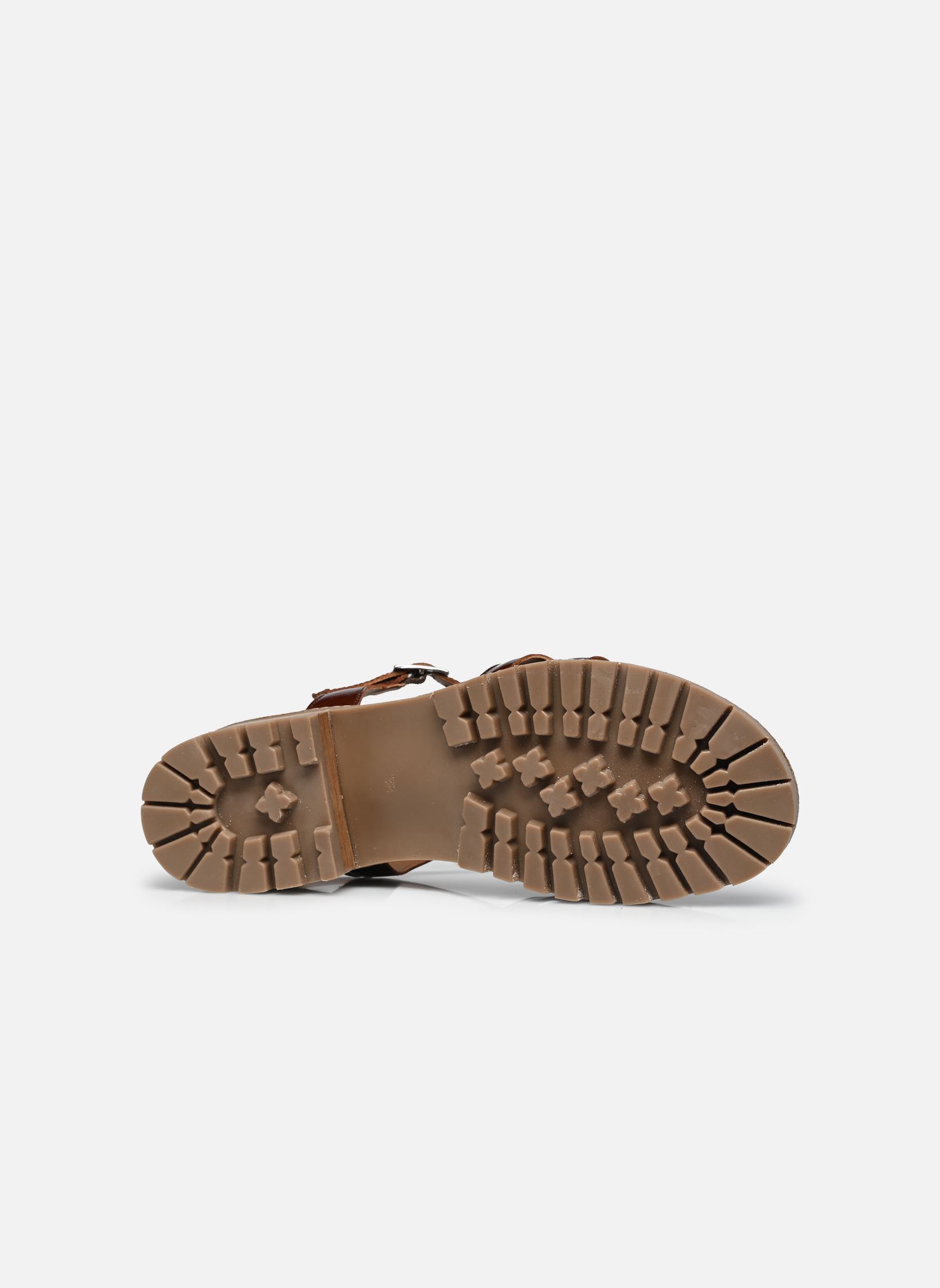 Sandalias planas Erala - sandales mujer marrón Georgia Rose Sandalias planas Erala - sandales mujer marrón Chocolat