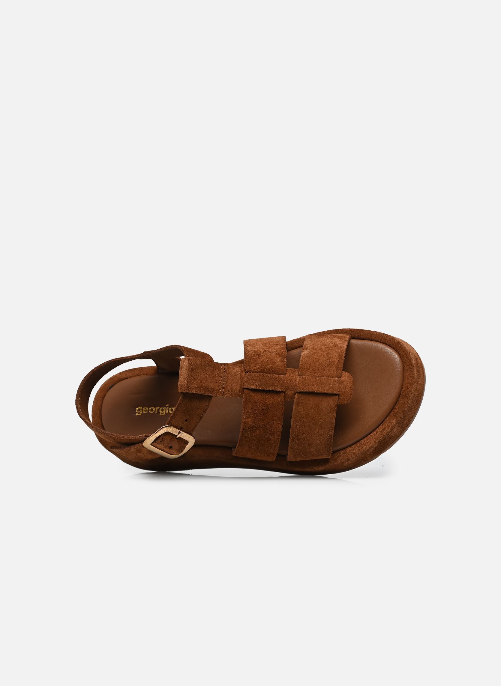 Flache Sandalen Marico - sandales damen braun Georgia Rose Flache Sandalen Marico - sandales damen braun COGNAC