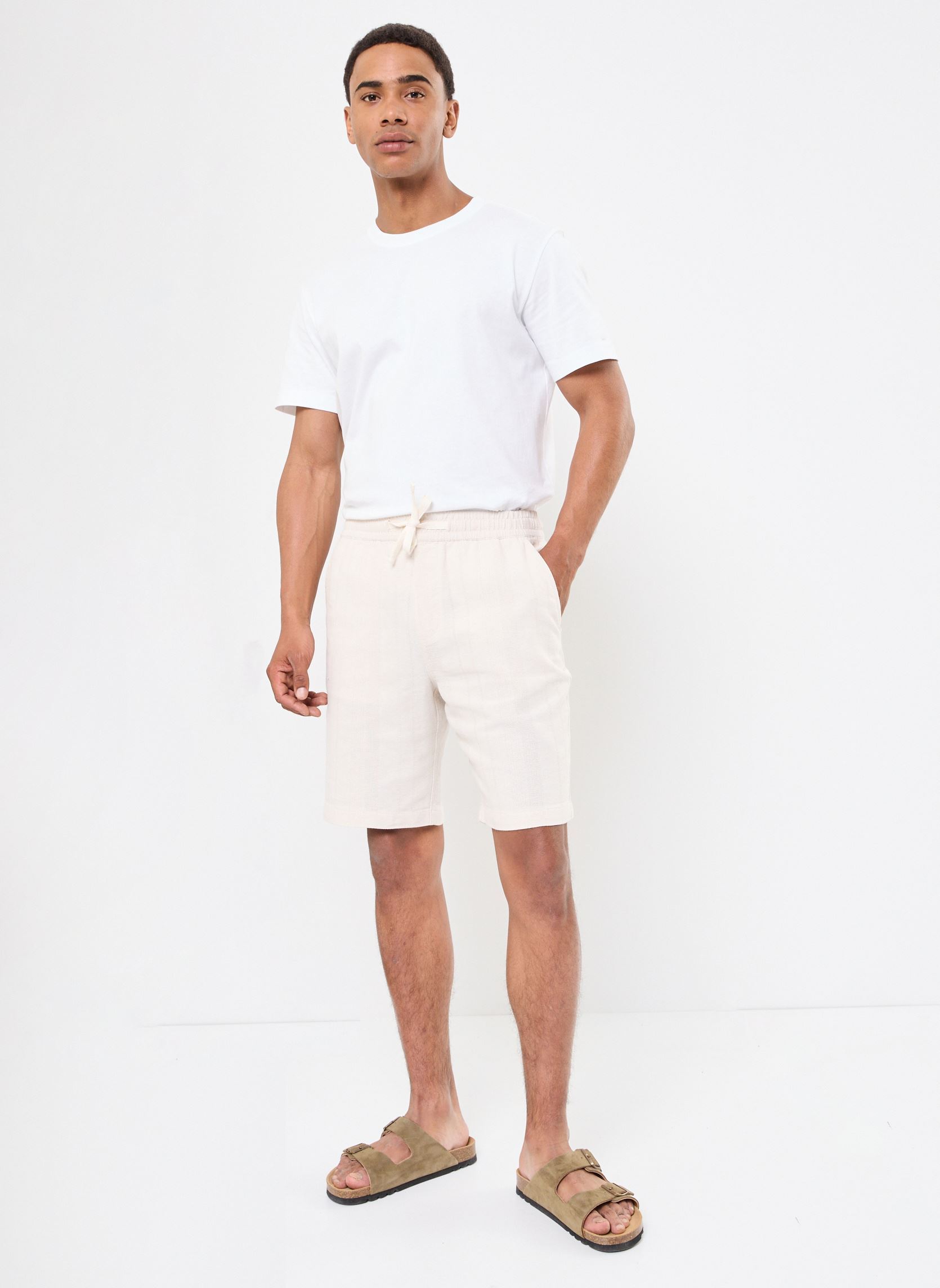 Bermuda's STANNI bermuda heren wit Marvin&Co Bermuda's STANNI bermuda heren wit Coconut Milk