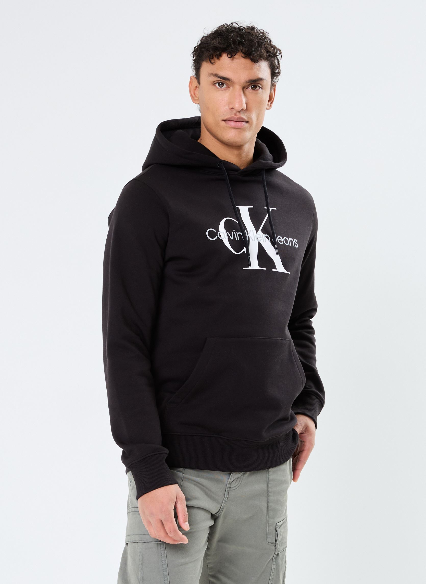 Sweat shirt Calvin Klein Jeans CORE MONOLOGO HOODIE EU - vue 2