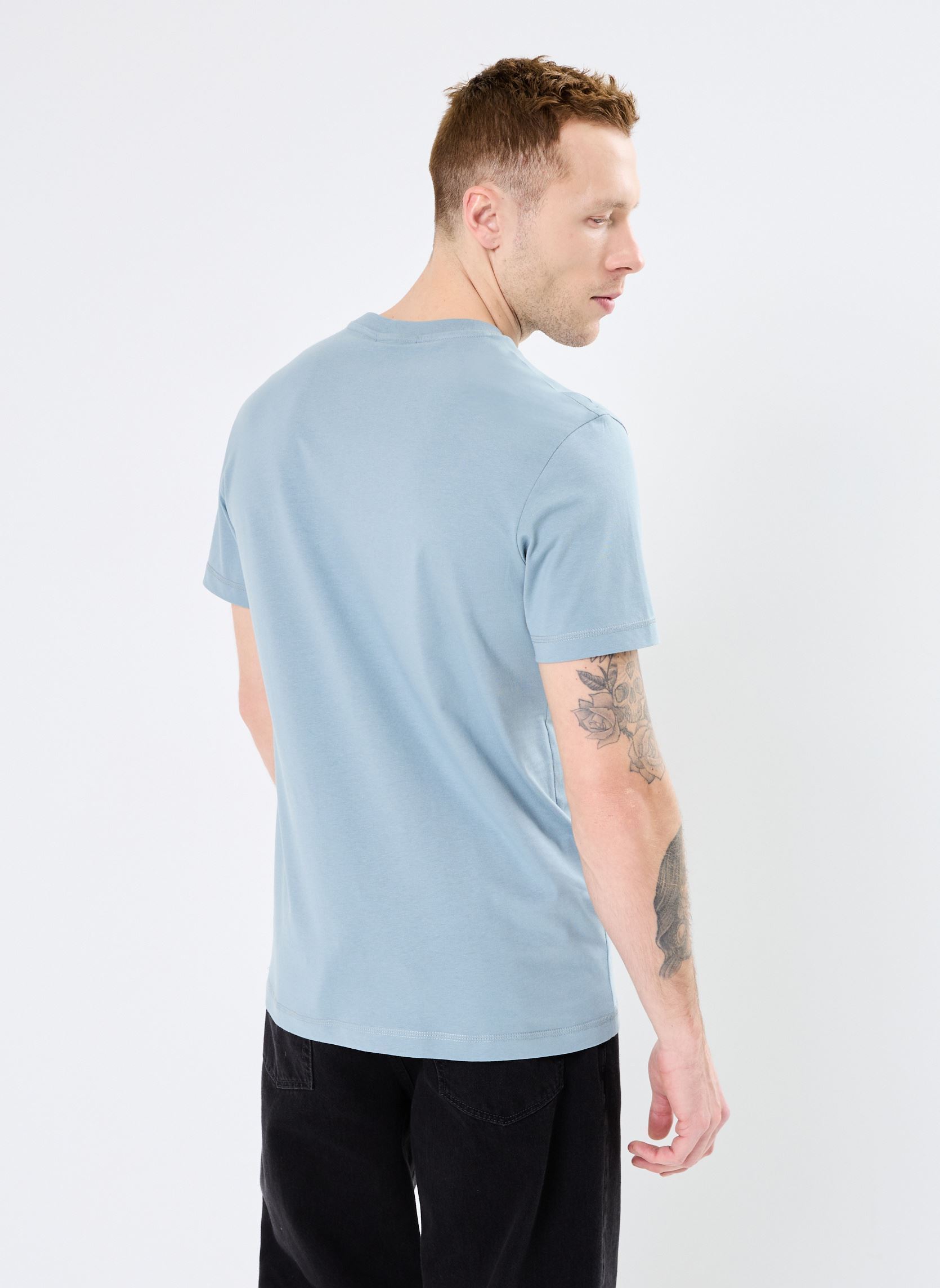 Kurzarm-T-Shirts Monologo Tee J30J325649 herren grau Calvin Klein Jeans Kurzarm-T-Shirts Monologo Tee J30J325649 herren grau LEAD