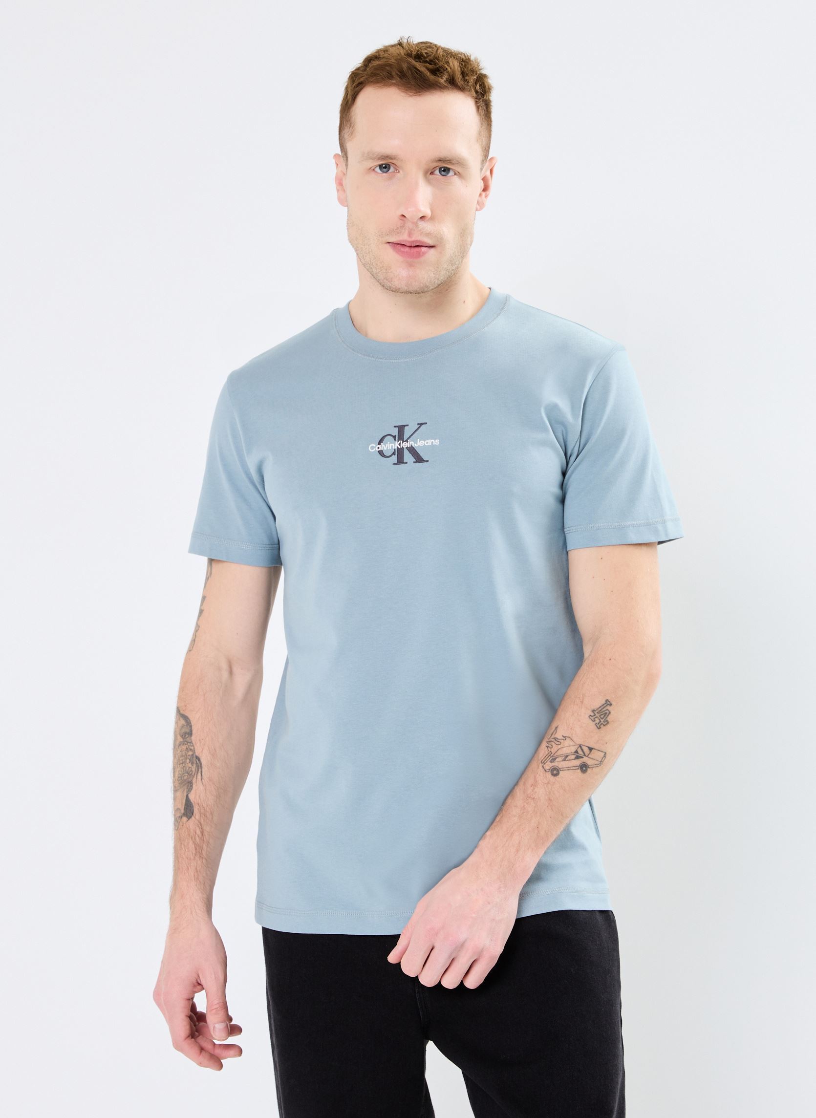 Vêtements Calvin Klein Jeans Monologo Tee J30J325649 pour  Accessoires