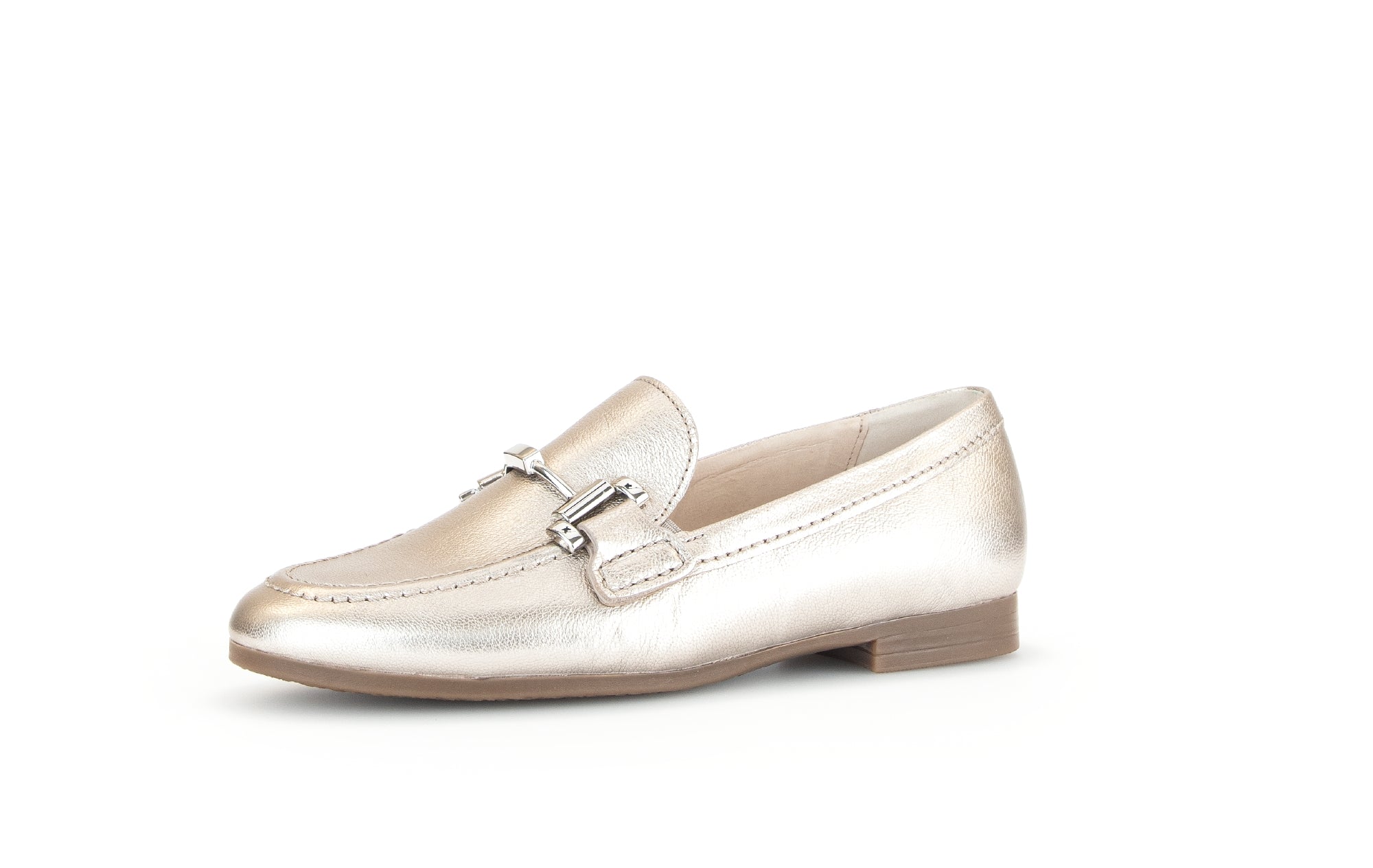 Mocassins dorés - BEIGE - Femme - 6.60