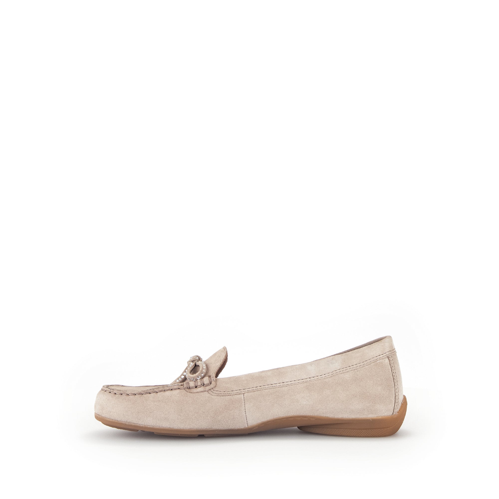 Gabor Mocassins Femme Cuir Daim - Chaussures Basses Confortables Et Élégantes