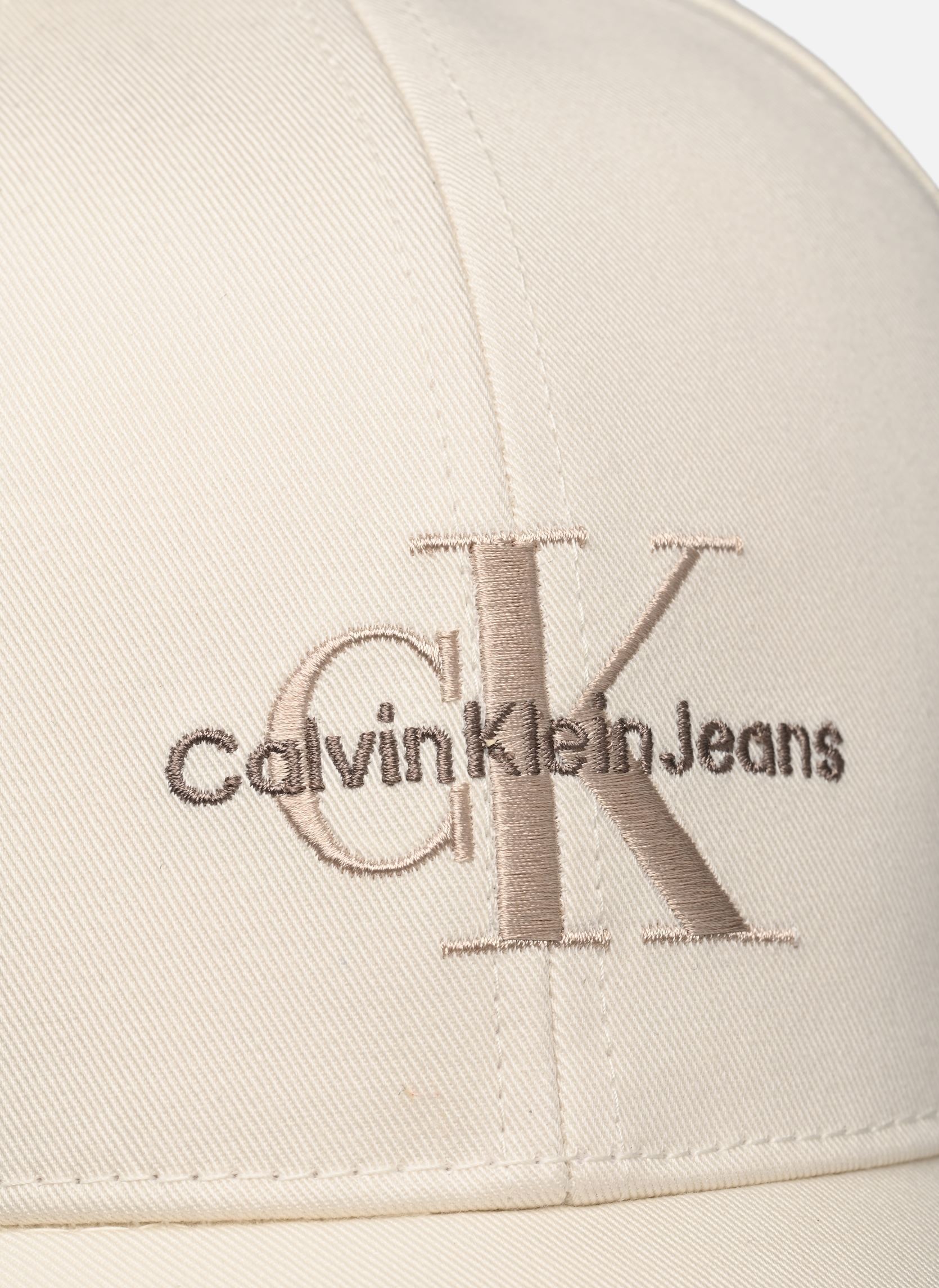 Kappen Mono Logo Embro Cap K60K612317 damen weiß Calvin Klein Jeans Kappen Mono Logo Embro Cap K60K612317 damen weiß TOFU