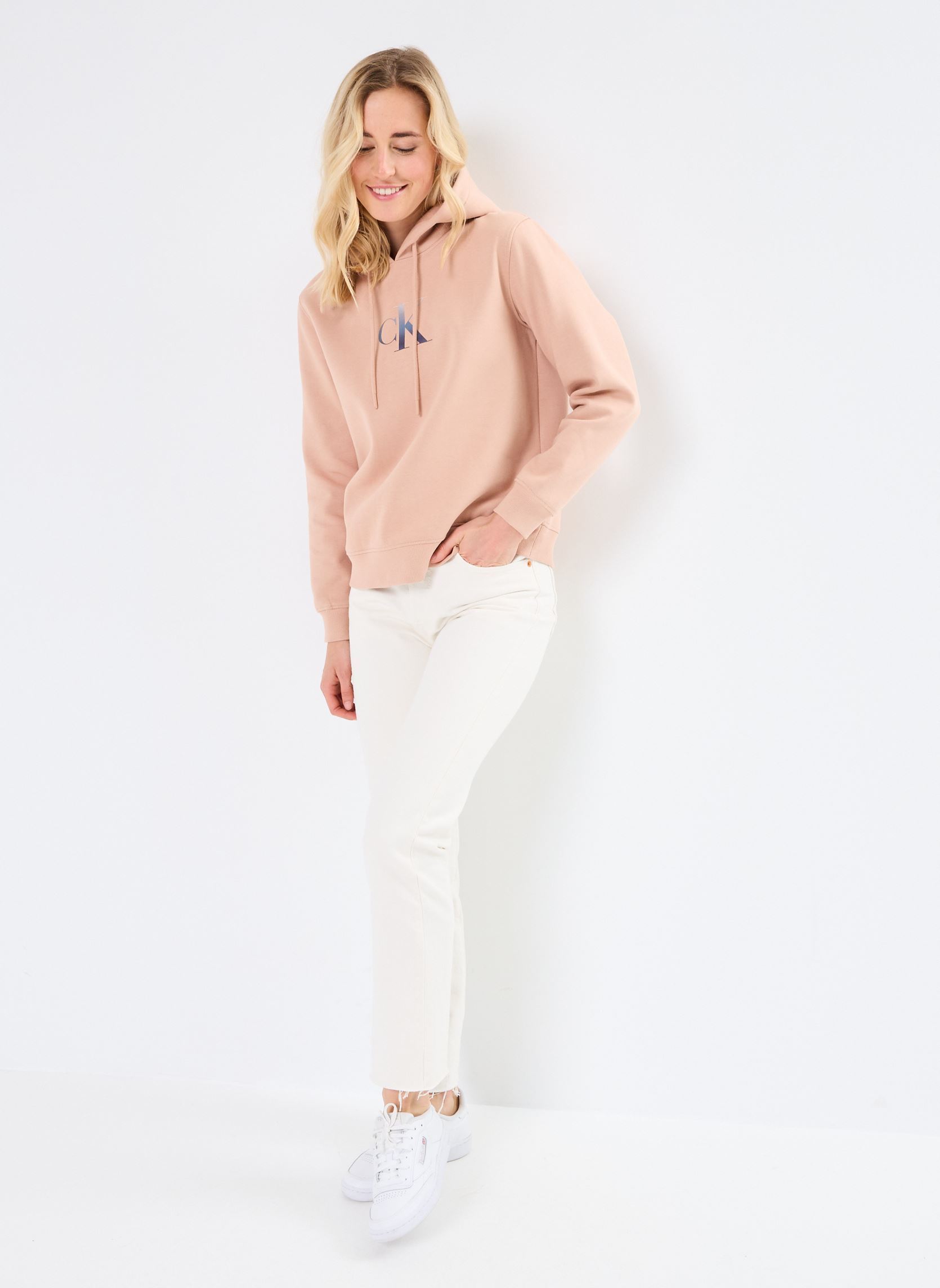 Sweatshirts Gradient Ck Hoodie J20J224721 femme marron Calvin Klein Jeans Sweatshirts Gradient Ck Hoodie J20J224721 femme marron TUSCANY