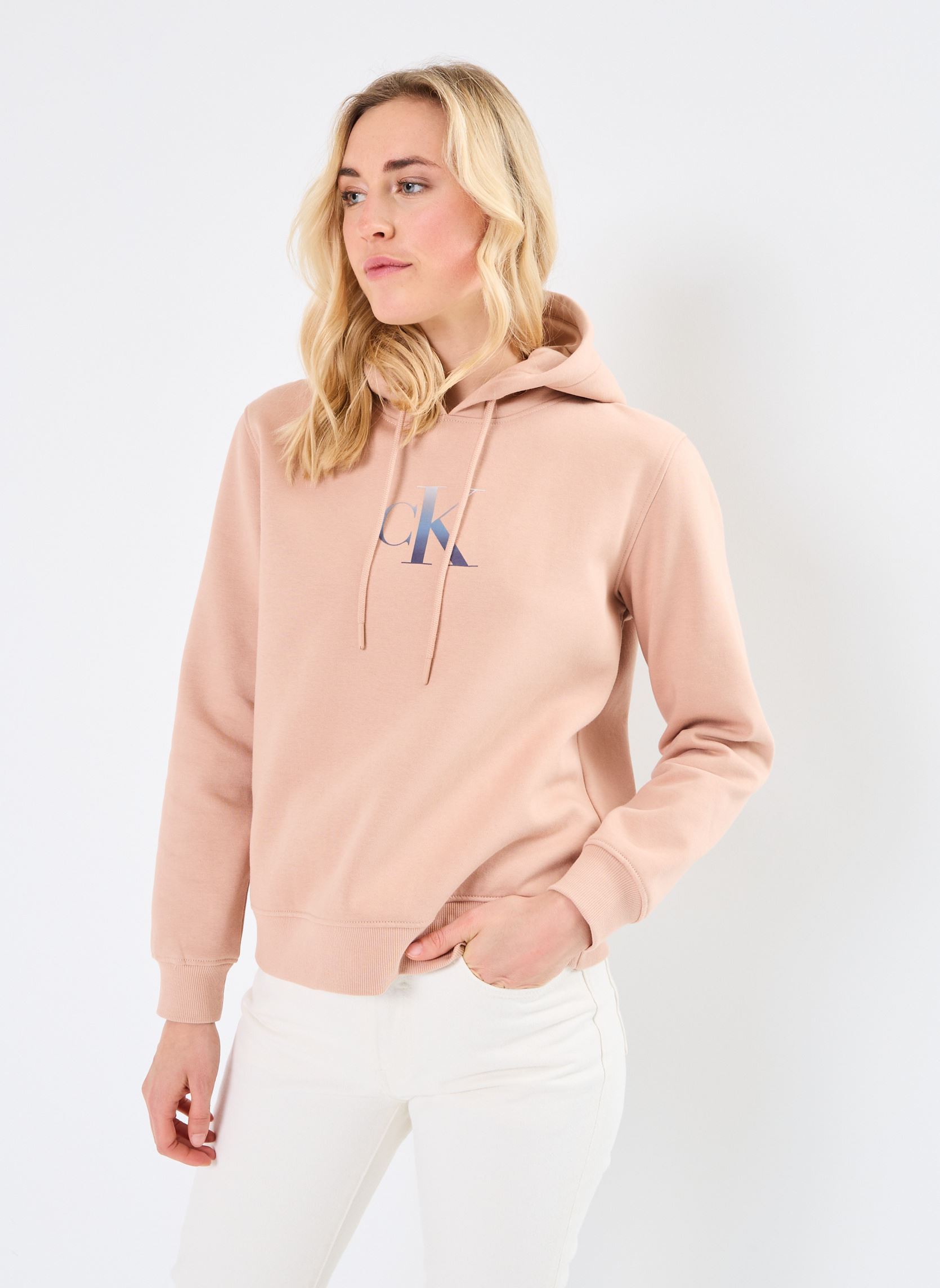 Vêtements Calvin Klein Jeans Gradient Ck Hoodie J20J224721 pour Accessoires