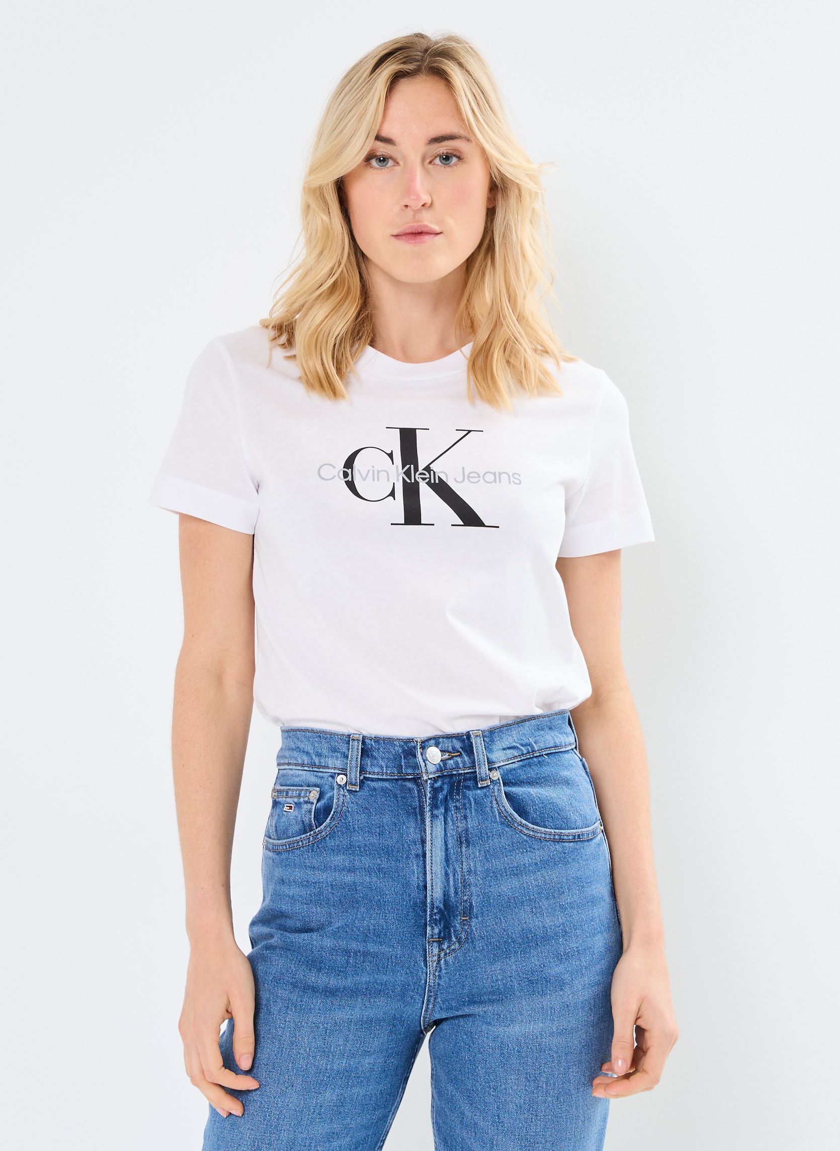 T shirt Calvin Klein Jeans CORE MONOGRAM REGULAR TEE EU - vue 2