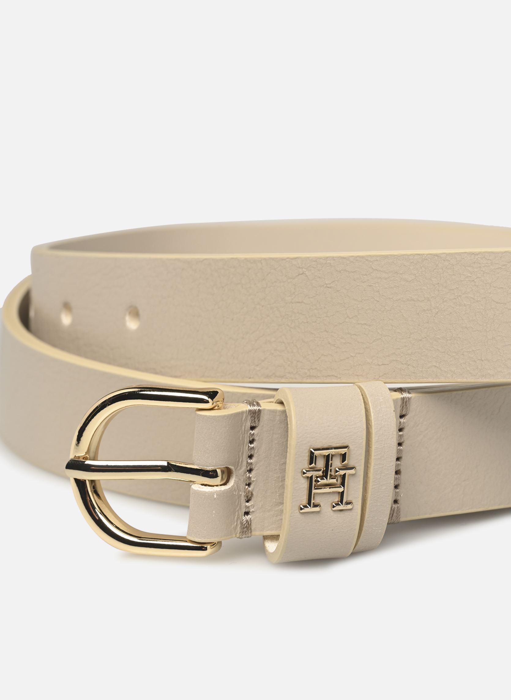 Ceintures Essential Effortless AW0AW16836 femme beige Tommy Hilfiger Ceintures Essential Effortless AW0AW16836 femme beige SUGARCANE