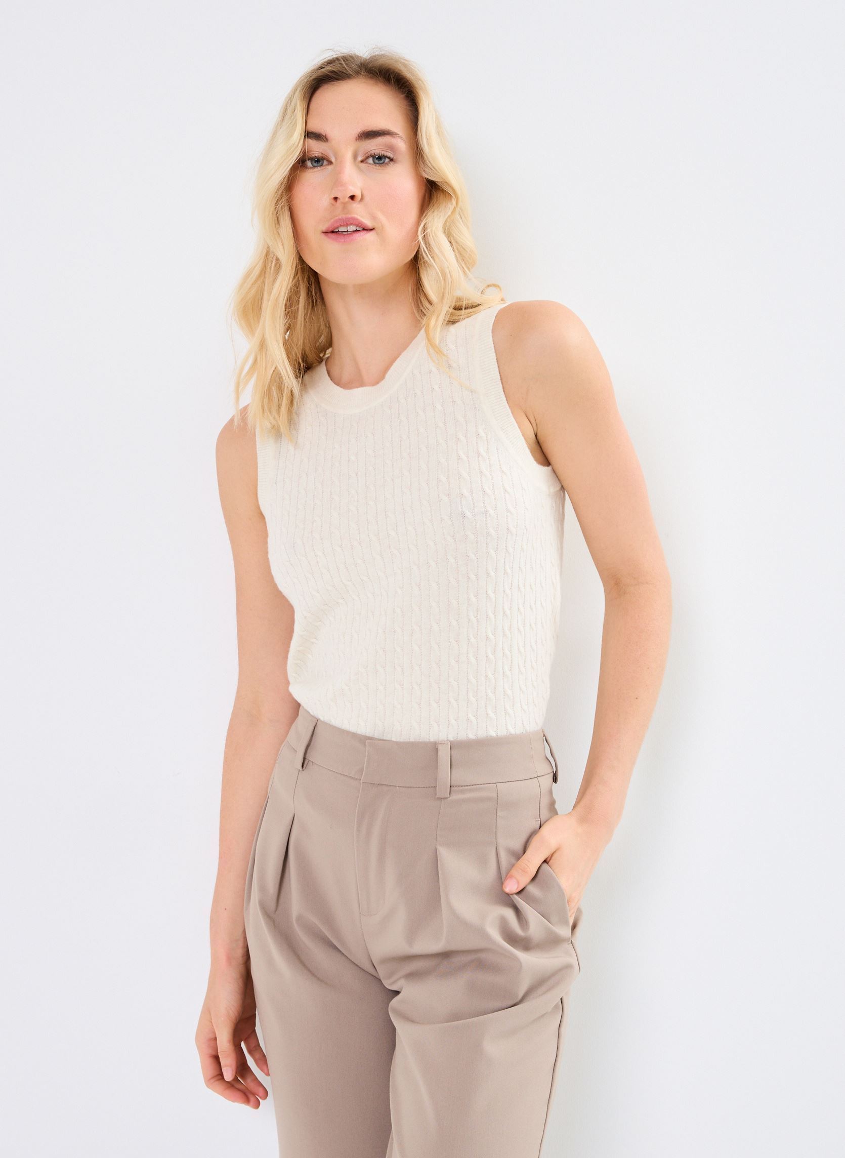 Vêtements Tommy Hilfiger Mini Cable C Neck Ta WW0WW43956 pour Accessoires