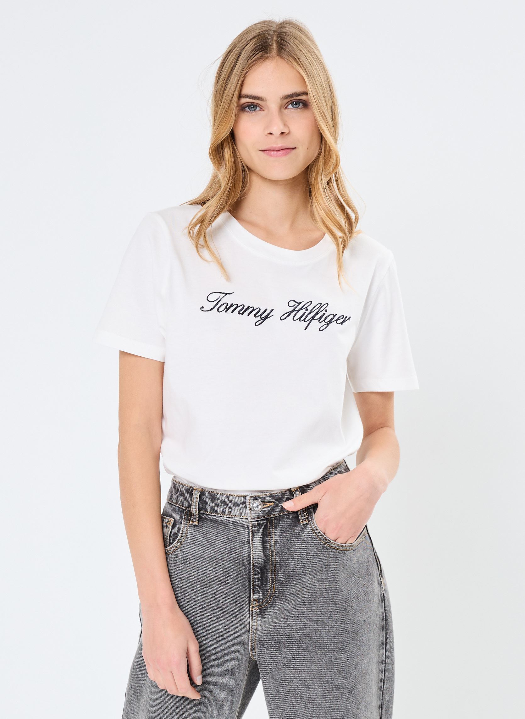 Vêtements Tommy Hilfiger Nos Script Regular C WW0WW43459 pour Accessoires - vue 2