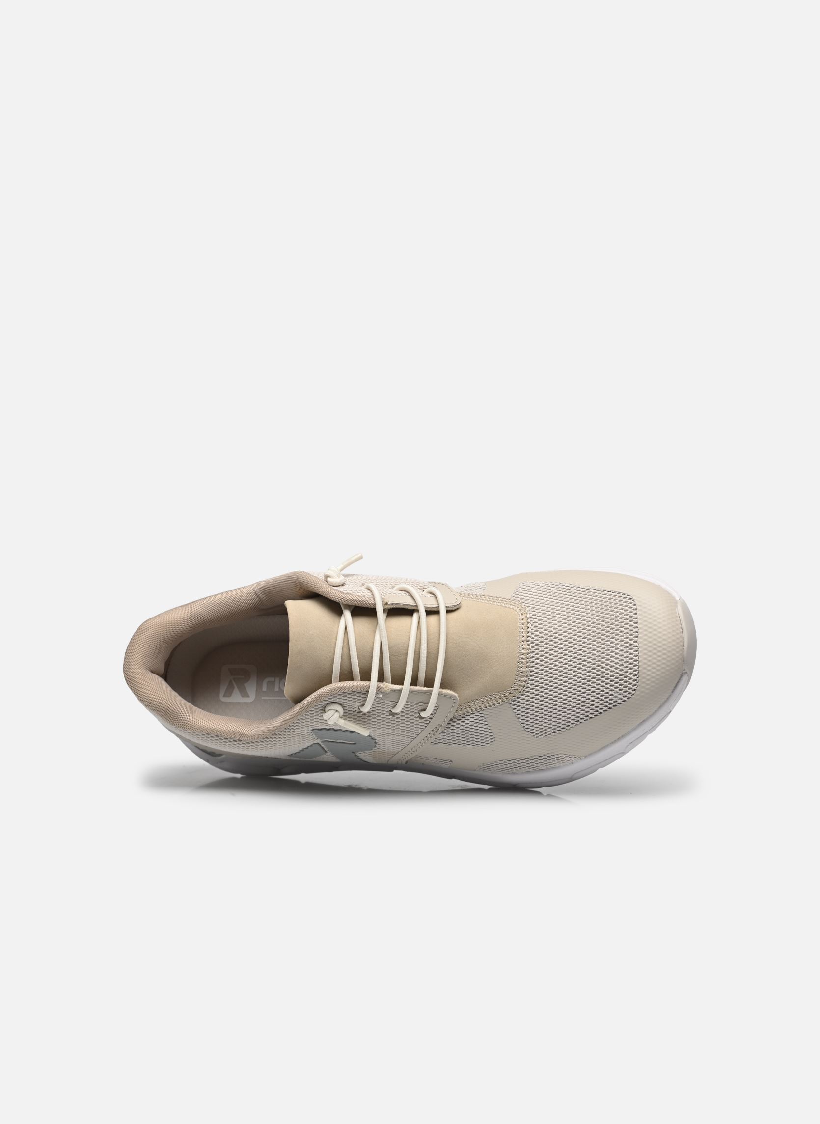 Niedrige Sneaker M9000 damen beige Rieker Niedrige Sneaker M9000 damen beige MARBLE/MARBLE/GINGER