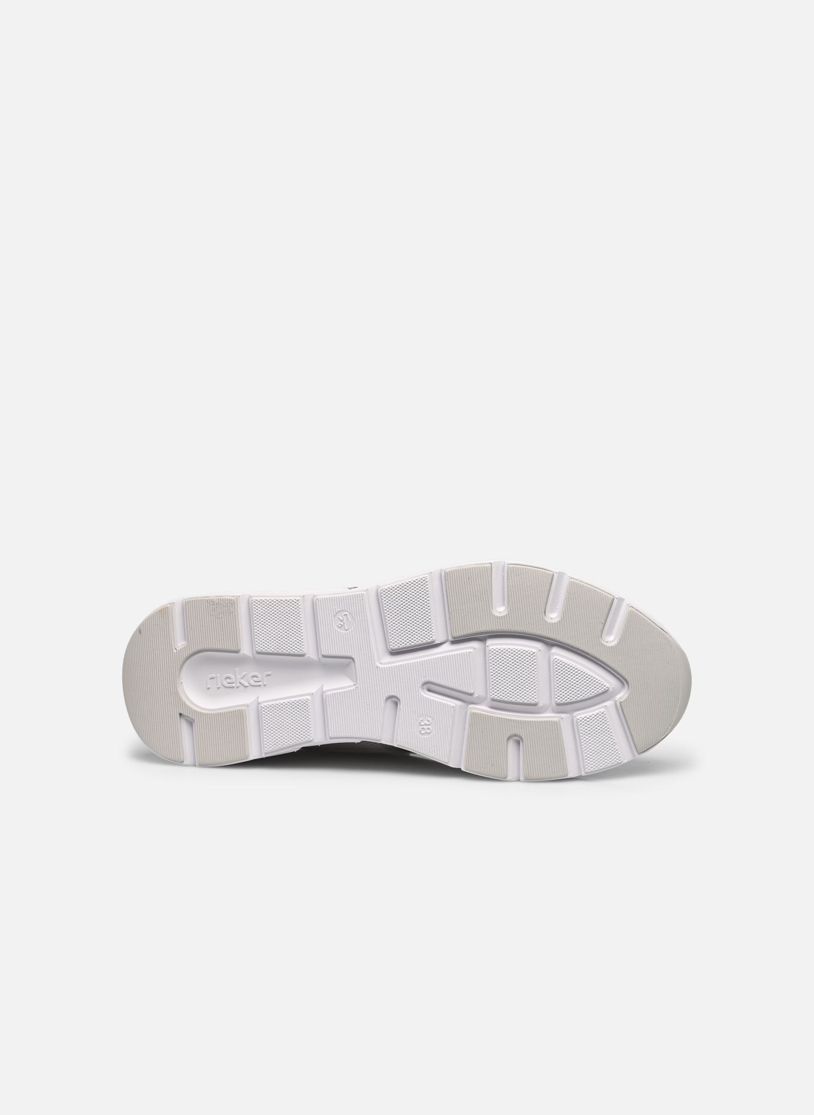 Niedrige Sneaker M9000 damen beige Rieker Niedrige Sneaker M9000 damen beige MARBLE/MARBLE/GINGER
