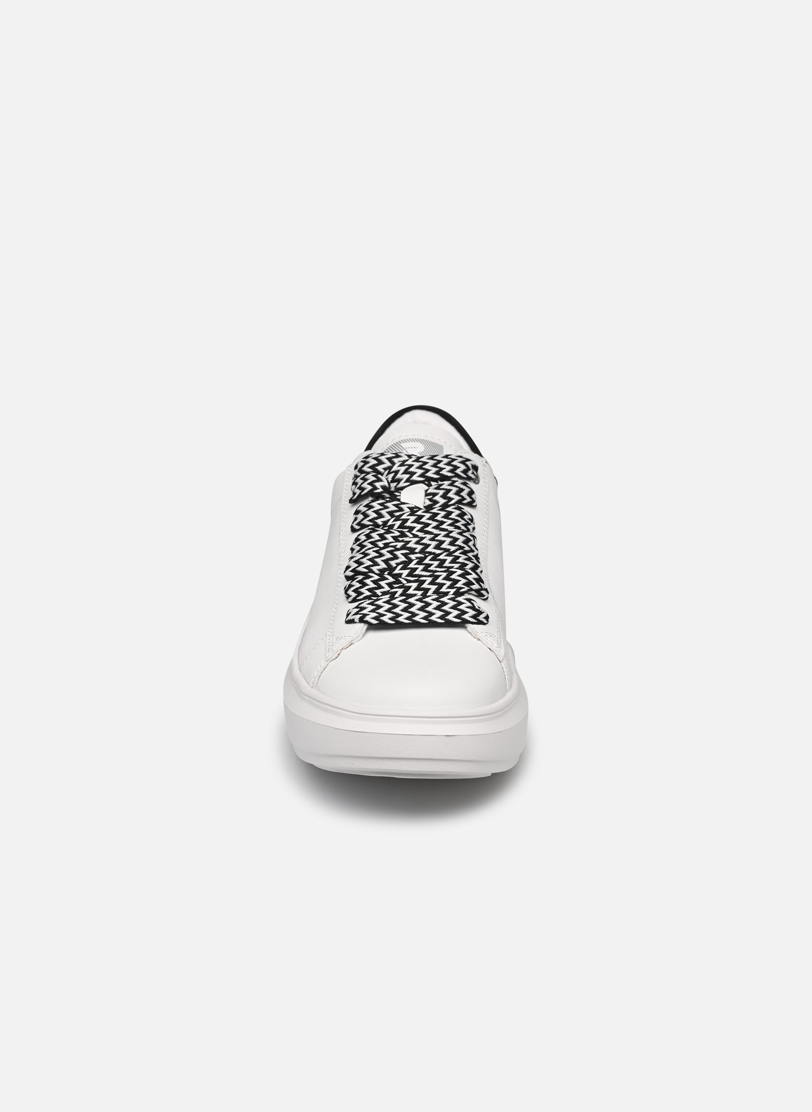 Baskets basses W1201 femme blanc Rieker Baskets basses W1201 femme blanc WEISS/SCHWARZ