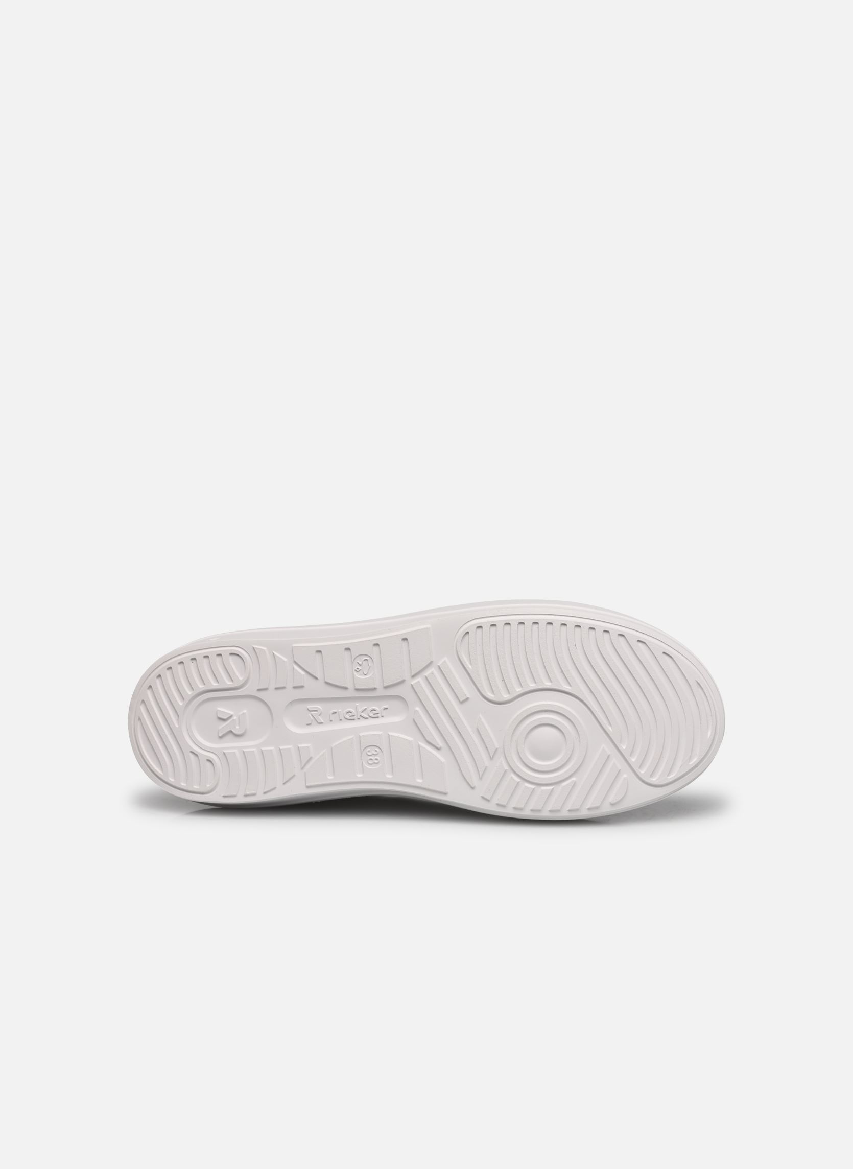 Baskets basses W1201 femme blanc Rieker Baskets basses W1201 femme blanc WEISS/SCHWARZ