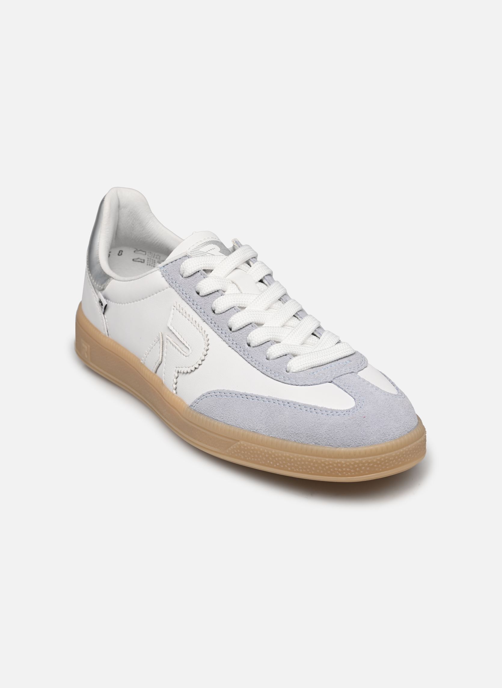 Baskets basses W2200 femme blanc Rieker Baskets basses W2200 femme blanc BLEU/WEISS/WEISS/PERLMUTT