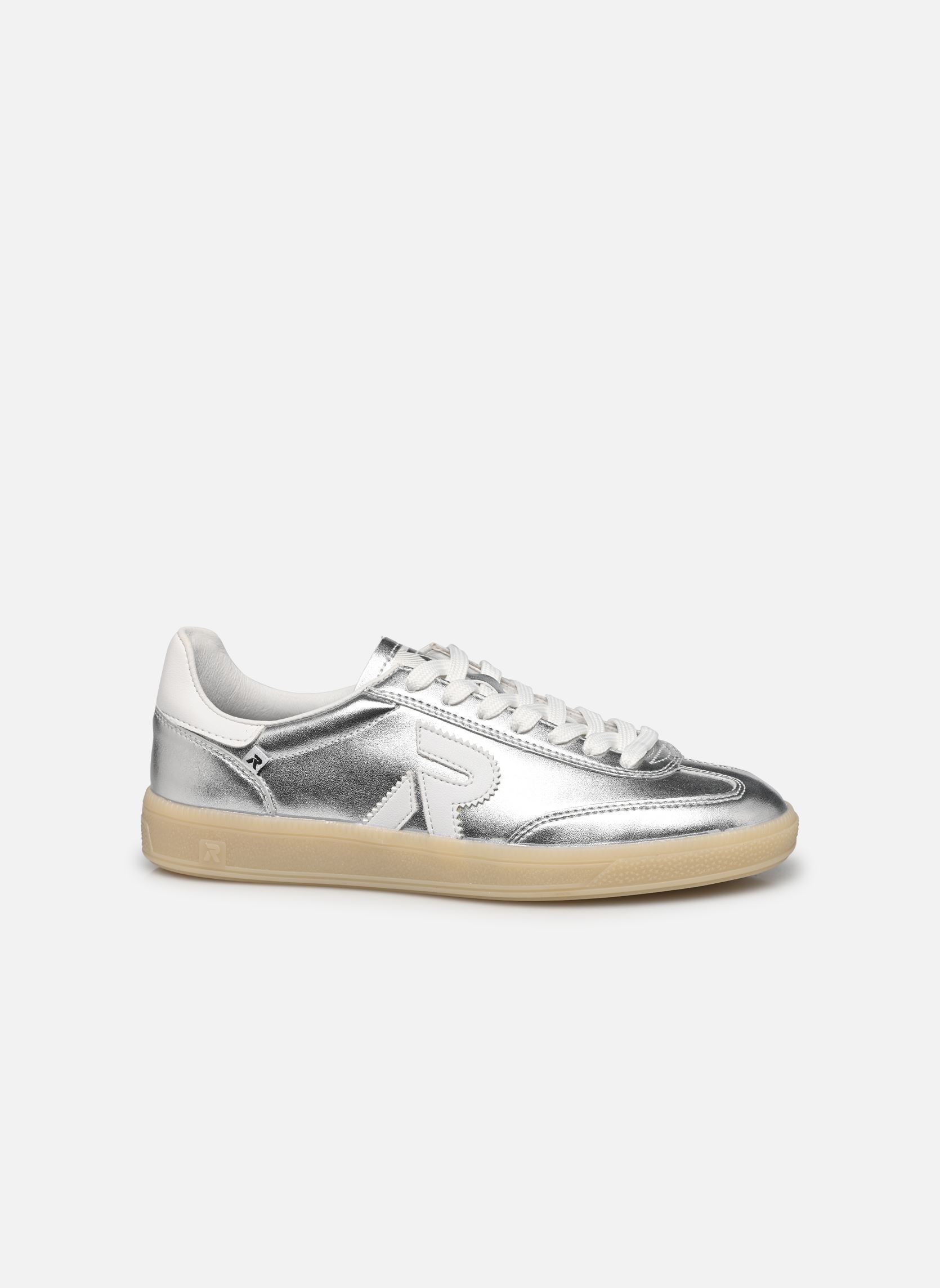 Baskets basses W2200 femme argent Rieker Baskets basses W2200 femme argent ARGENTO/WEISS
