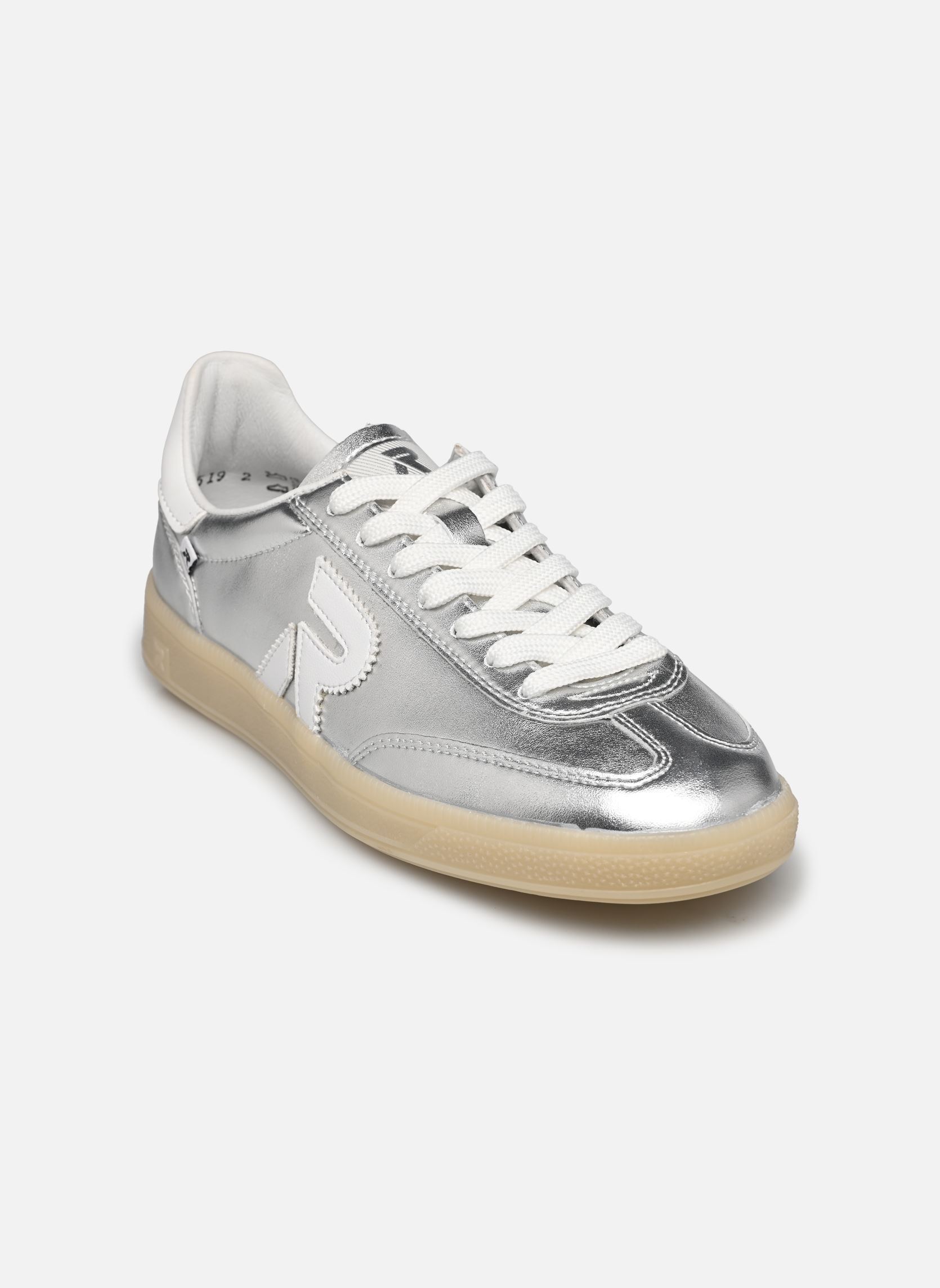 Baskets basses W2200 femme argent Rieker Baskets basses W2200 femme argent ARGENTO/WEISS