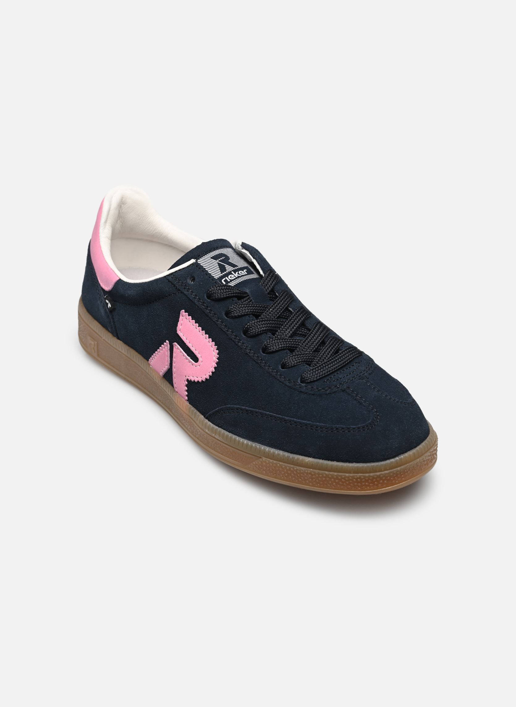Baskets basses W2200 femme bleu Rieker Baskets basses W2200 femme bleu PAZIFIK/PINK