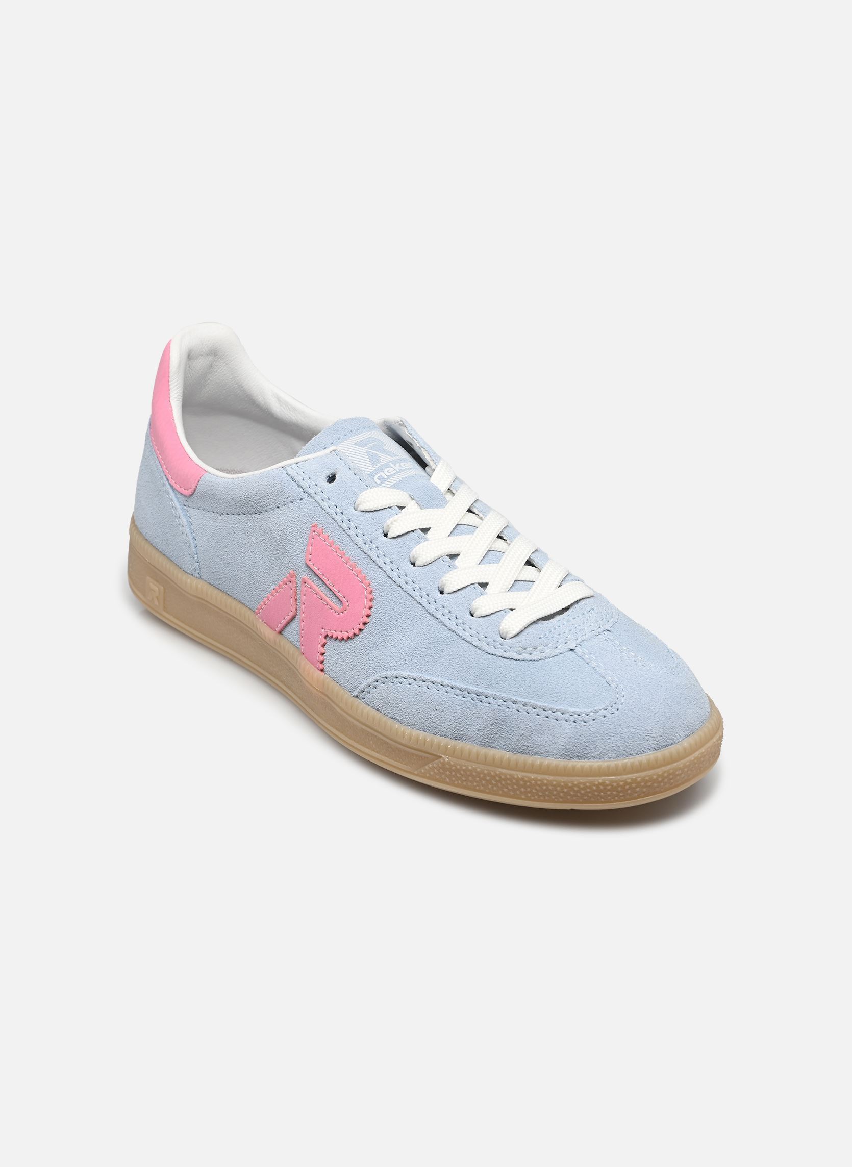 Sneakers basse W2200 donna blu Rieker Sneakers basse W2200 donna blu EISBLAU/PINK
