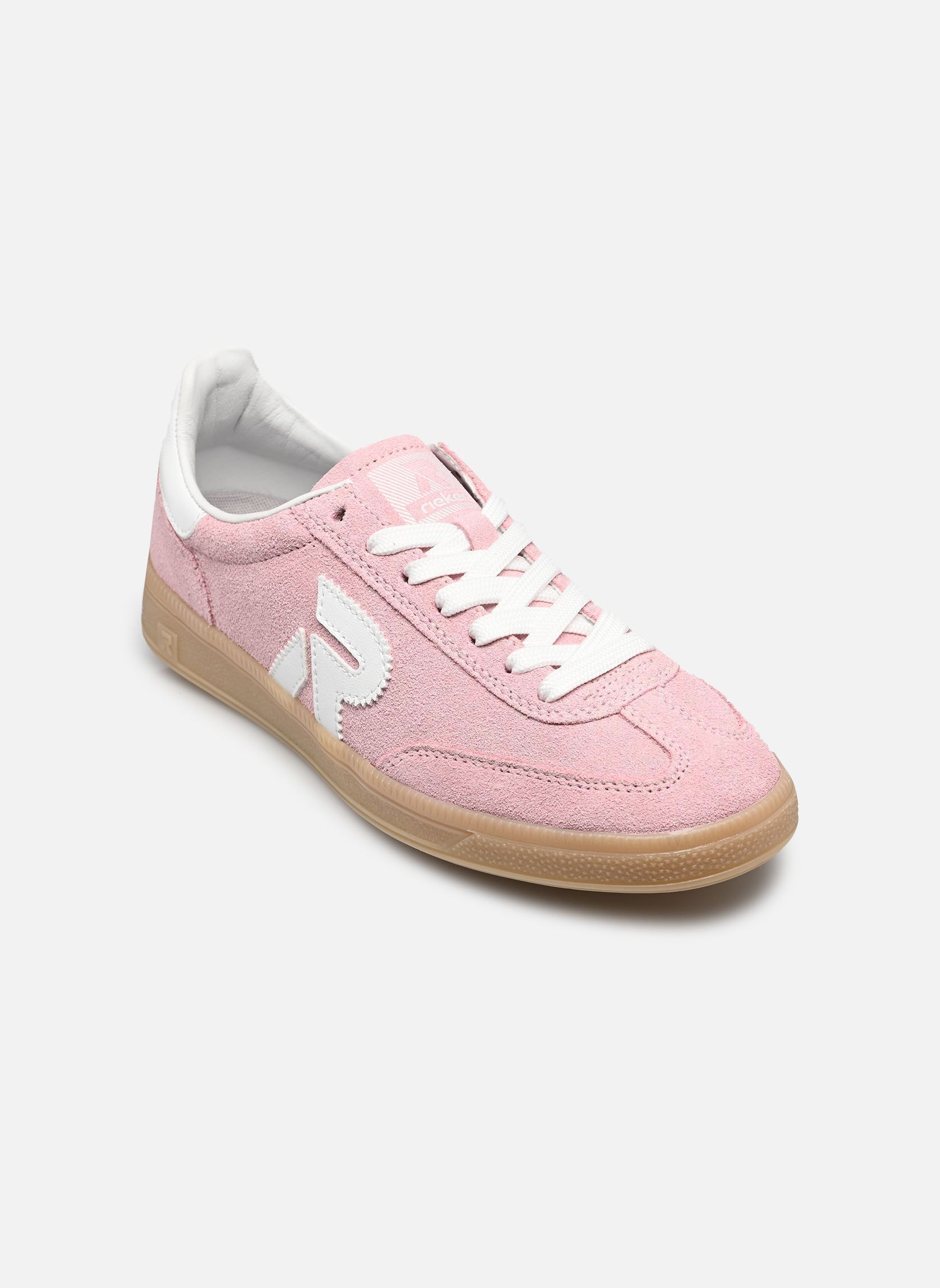 Lage sneakers W2200 dames roze Rieker Lage sneakers W2200 dames roze ORCHIDEE/WEISS