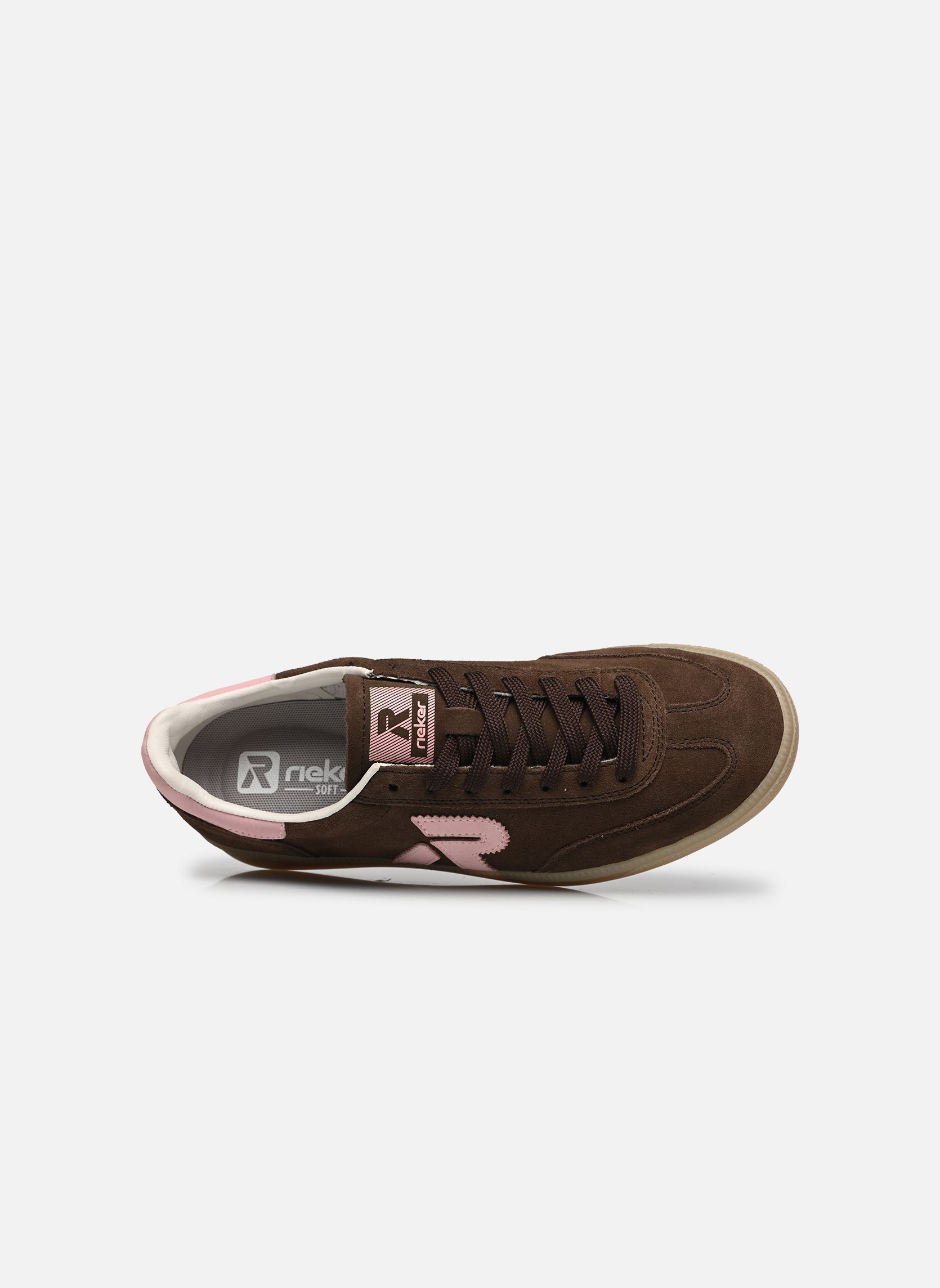 Lage sneakers W2200 dames bruin Rieker Lage sneakers W2200 dames bruin TABAK/BOUCHARA