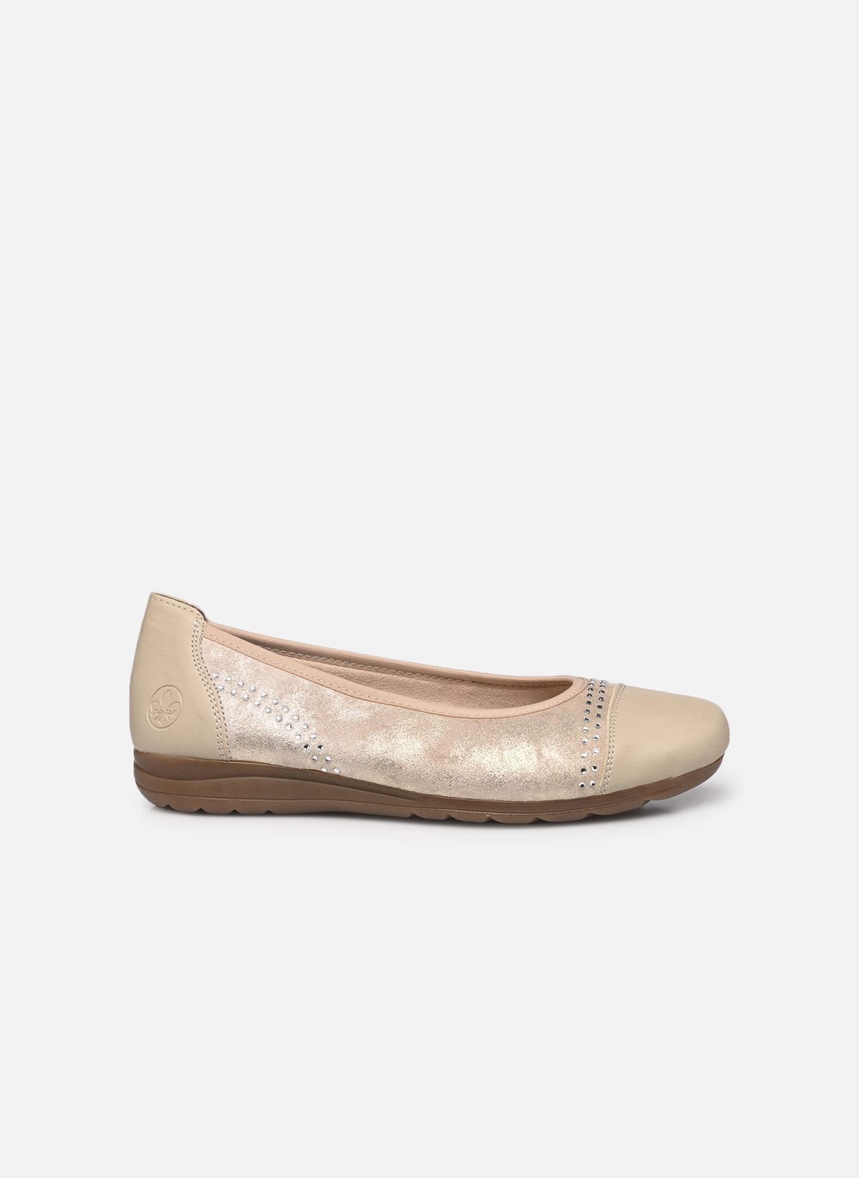 Bailarinas clásicas L9353 mujer beige Rieker Bailarinas clásicas L9353 mujer beige LEHM/NUDE