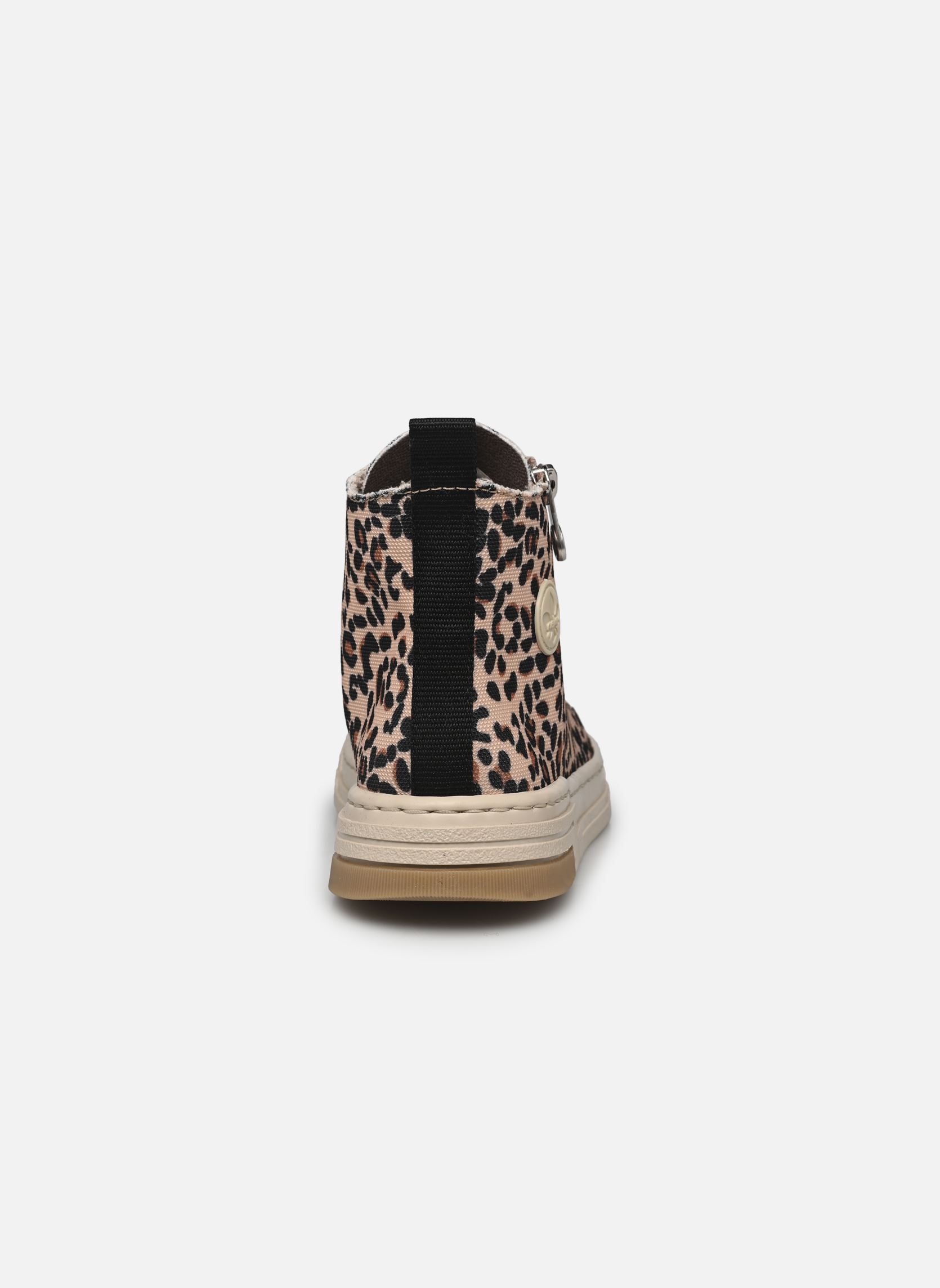 Baskets montantes N3903 femme beige Rieker Baskets montantes N3903 femme beige LEO-NATUR