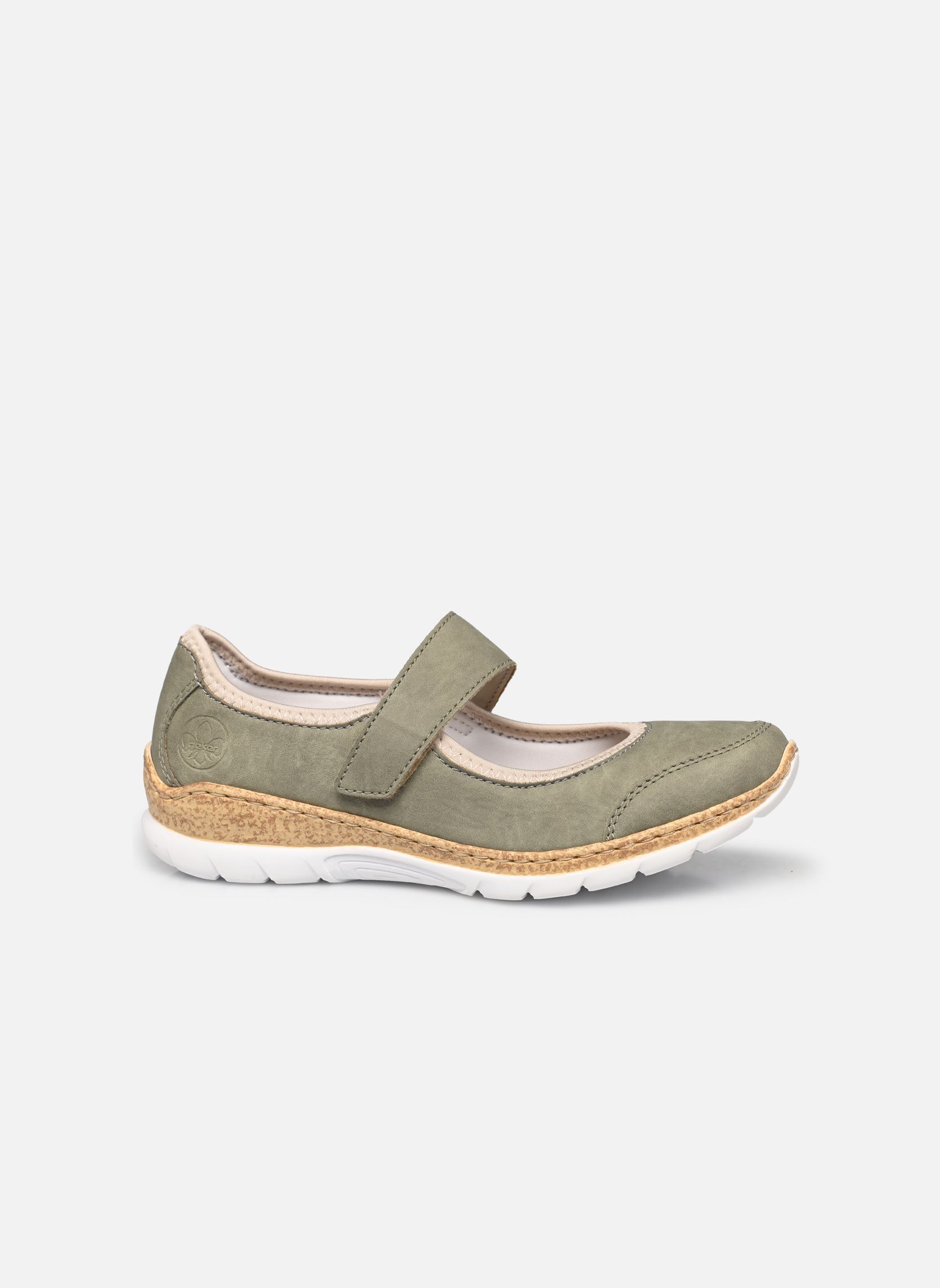 Mary Janes N42B0 dames groen Rieker Mary Janes N42B0 dames groen SCHILF/PERLCREME