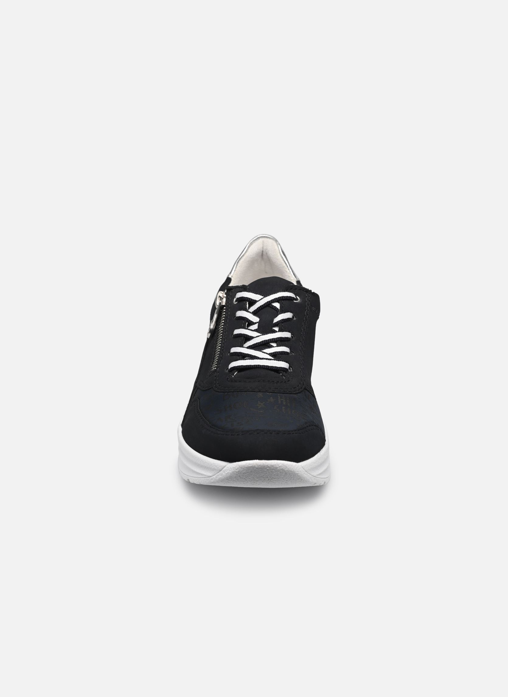 Plateau-Sneaker N8114 damen blau Rieker Plateau-Sneaker N8114 damen blau PAZIFIK/PAZIFIK/SILBER