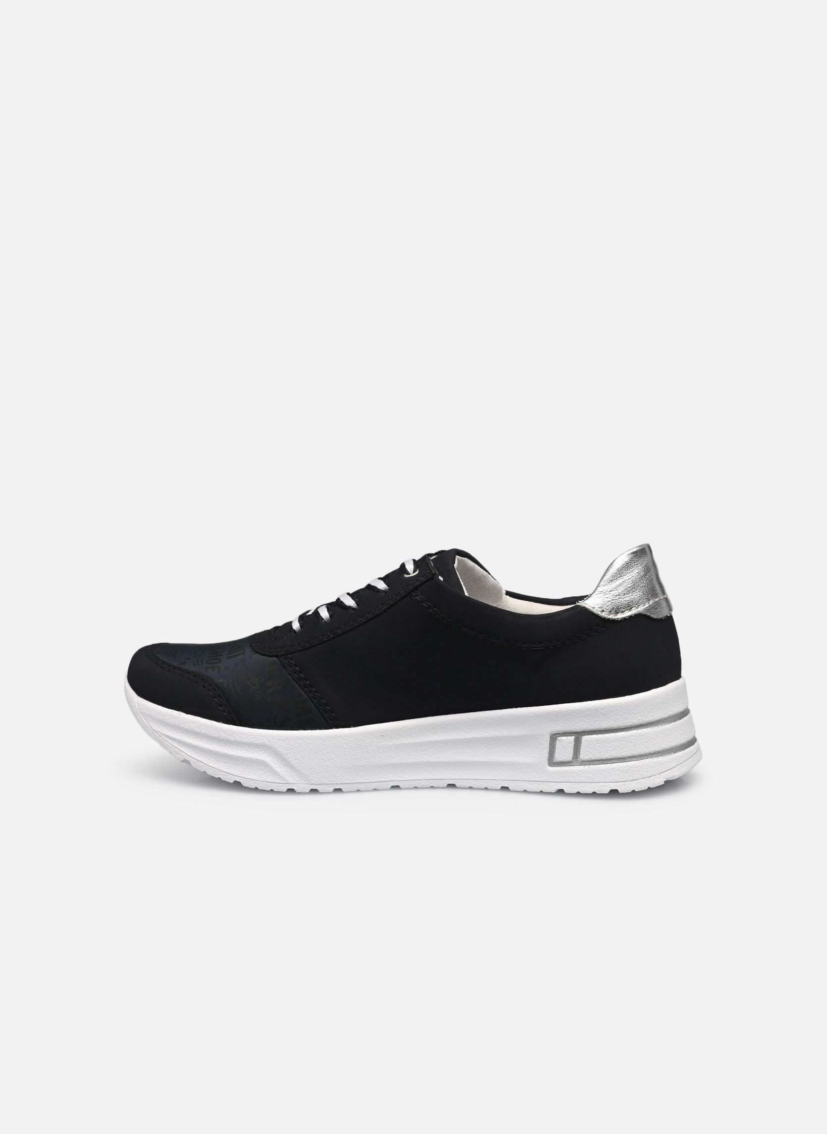 Plateau-Sneaker N8114 damen blau Rieker Plateau-Sneaker N8114 damen blau PAZIFIK/PAZIFIK/SILBER