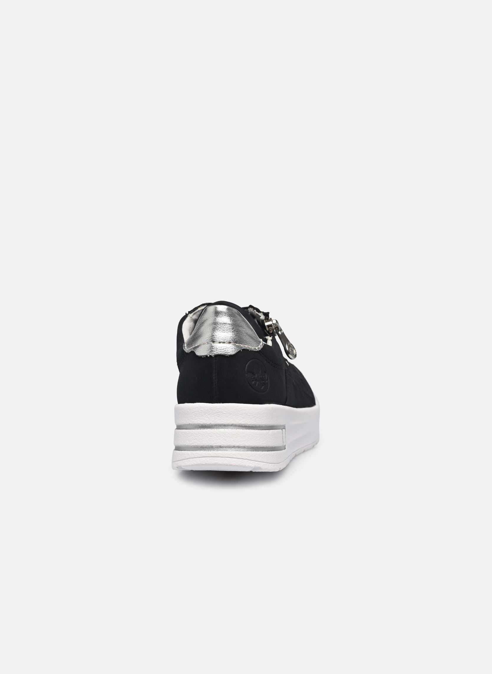 Plateau-Sneaker N8114 damen blau Rieker Plateau-Sneaker N8114 damen blau PAZIFIK/PAZIFIK/SILBER