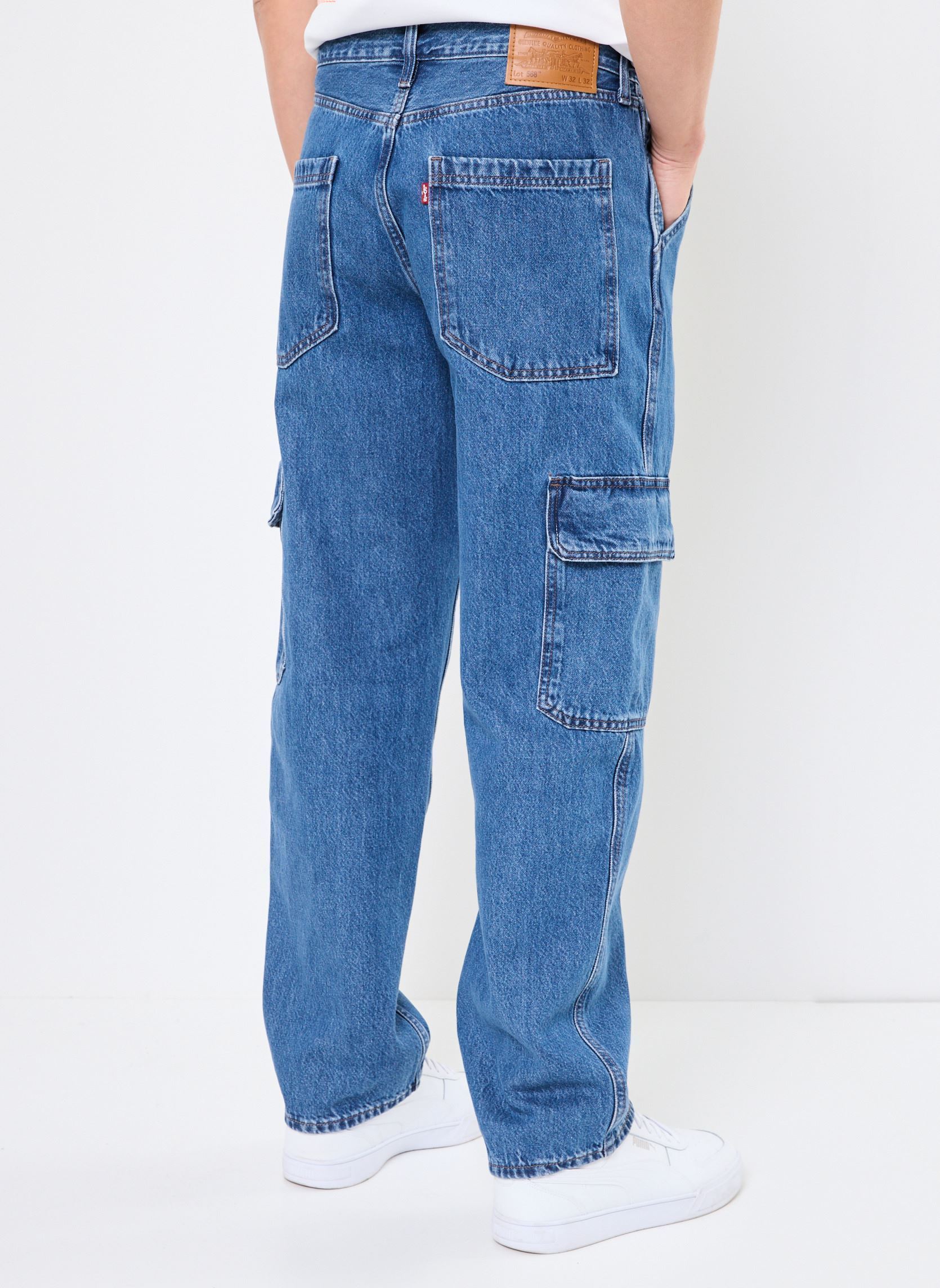 Pantalons chino 568® LOOSE STRT CARGO homme bleu Levi's Pantalons chino 568® LOOSE STRT CARGO homme bleu GET INVOLVED T2