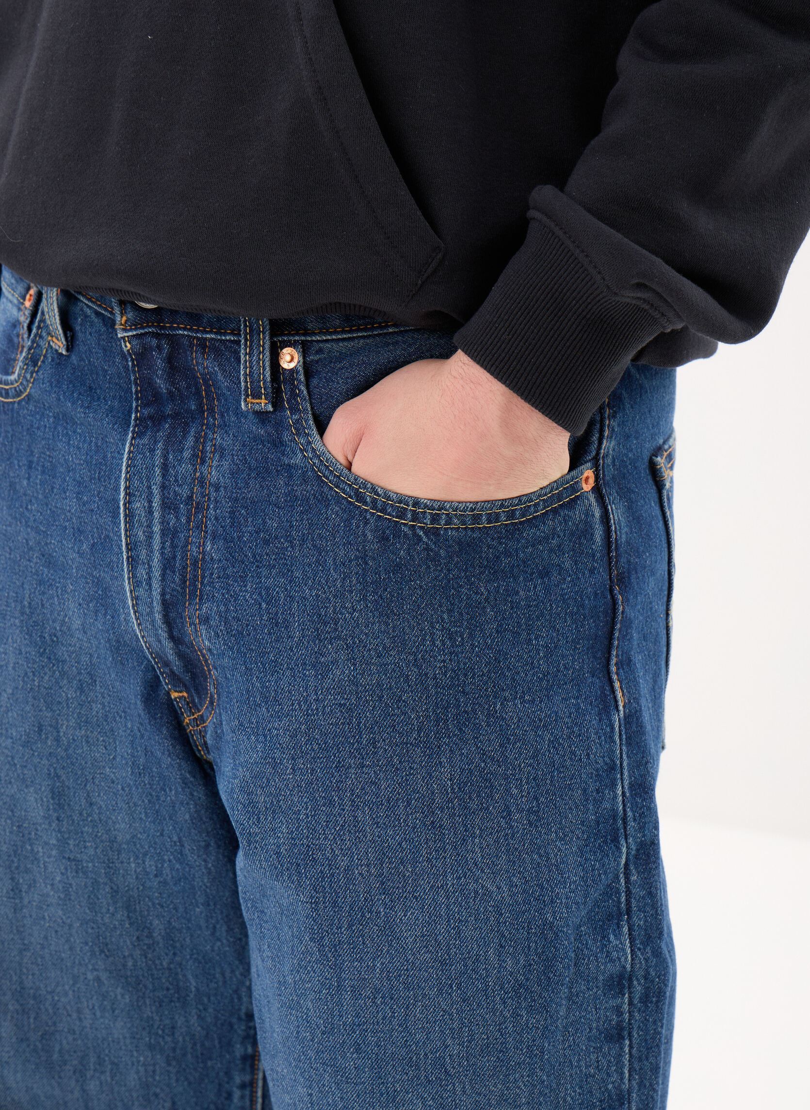 Rechte jeans / Straight Leg Jeans 568® LOOSE STRAIGHT heren blauw Levi's Rechte jeans / Straight Leg Jeans 568® LOOSE STRAIGHT heren blauw CHECK THE SCORE