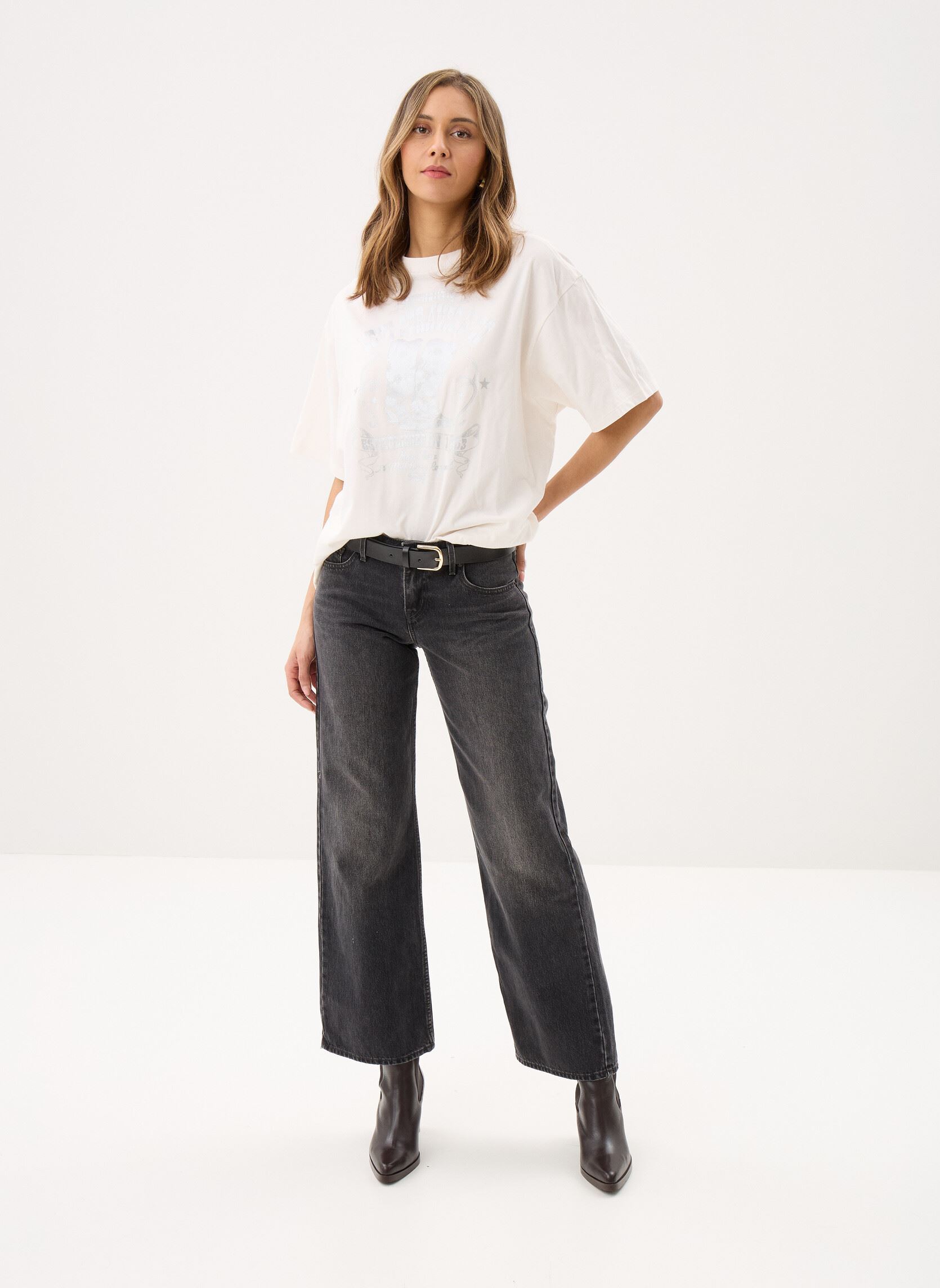 Jeans large LOW LOOSE femme noir Levi's Jeans large LOW LOOSE femme noir TECH STORM