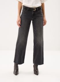 Jeans large LOW LOOSE femme noir