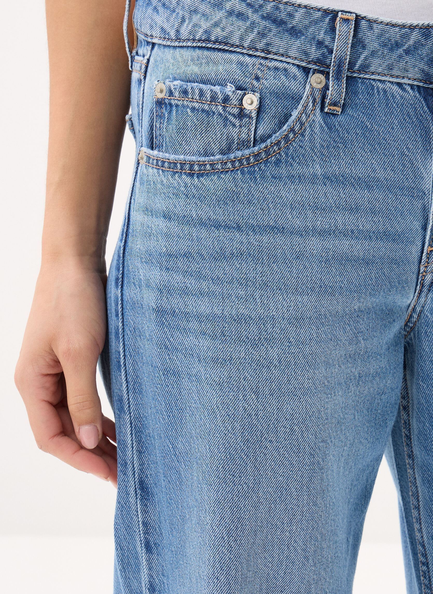 Wijde jeans / Flared Jeans LOW LOOSE dames blauw Levi's Wijde jeans / Flared Jeans LOW LOOSE dames blauw GOOD GRADES TENCEL