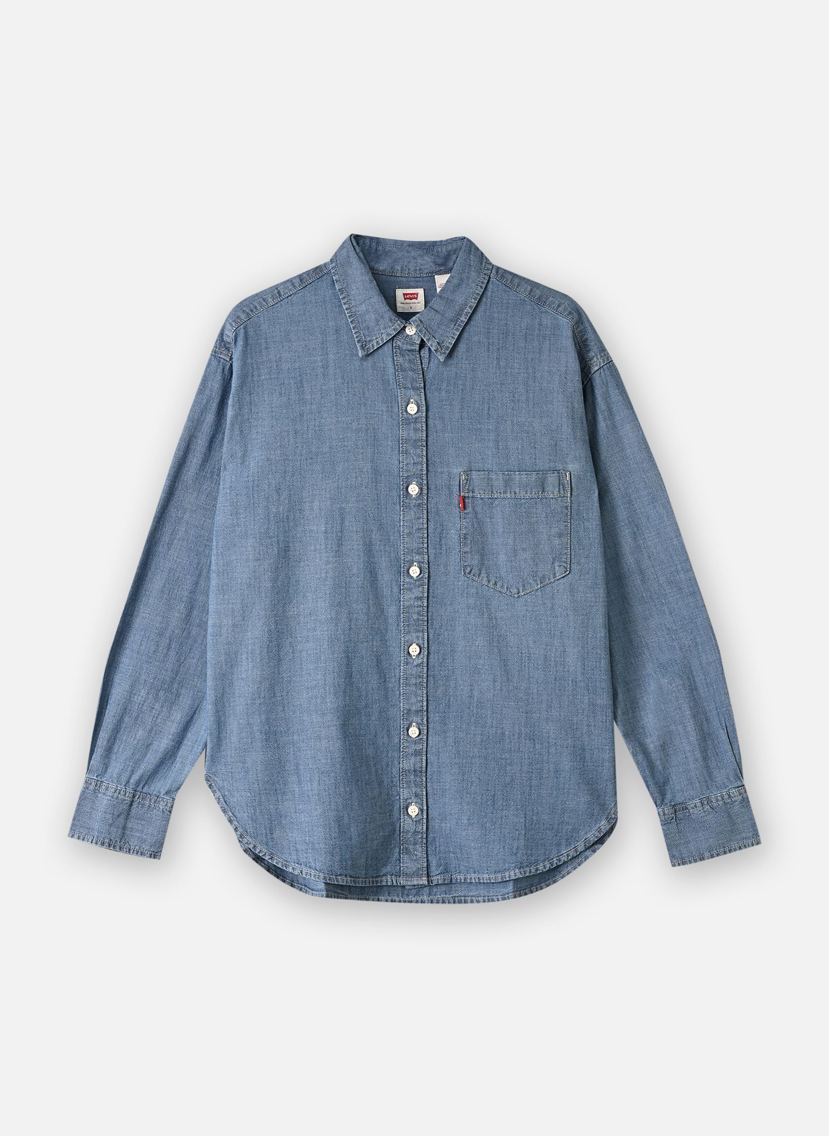Chemises manches longues HARLIE NEW BF SHIRT femme bleu Levi's Chemises manches longues HARLIE NEW BF SHIRT femme bleu GOOD DAZE