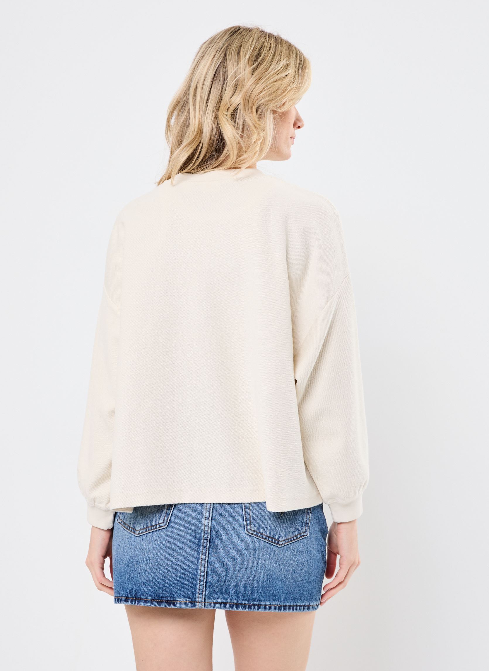 Sweatshirts GR LEO CREW 2.0 damen beige Levi's Sweatshirts GR LEO CREW 2.0 damen beige CREW LEVI'S SINCE 1873 BUTTERC