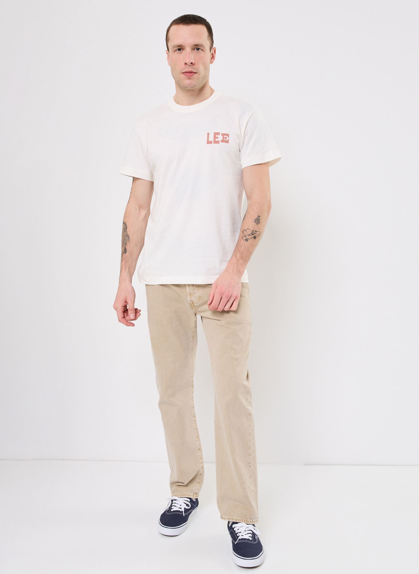 Jeans droit 501® Levi's®ORIGINAL homme beige Levi's Jeans droit 501® Levi's®ORIGINAL homme beige FUNKY THANGS GD LTWT