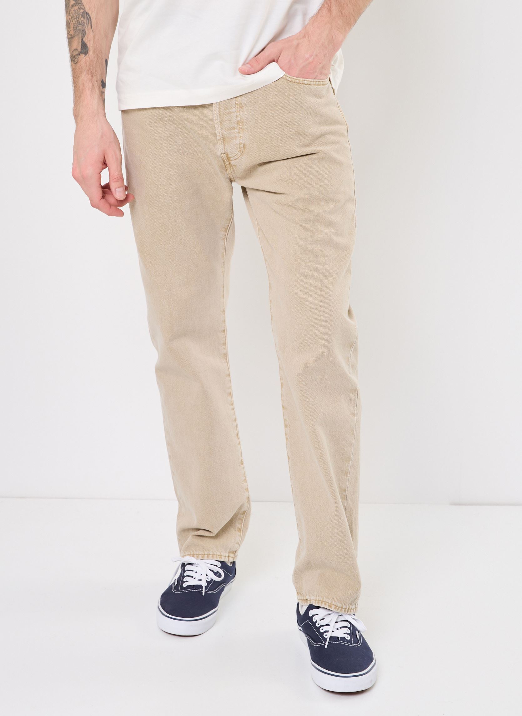 Jeans droit 501® Levi's®ORIGINAL homme beige Levi's Jeans droit 501® Levi's®ORIGINAL homme beige FUNKY THANGS GD LTWT