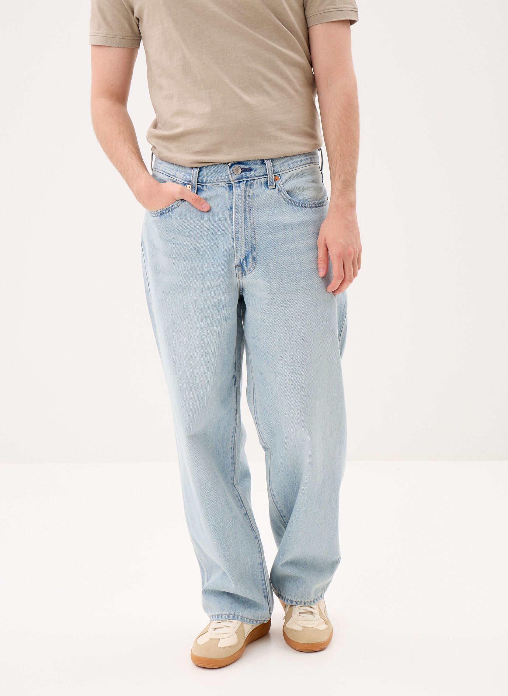 Jean baggy 578 en coton - vue 2