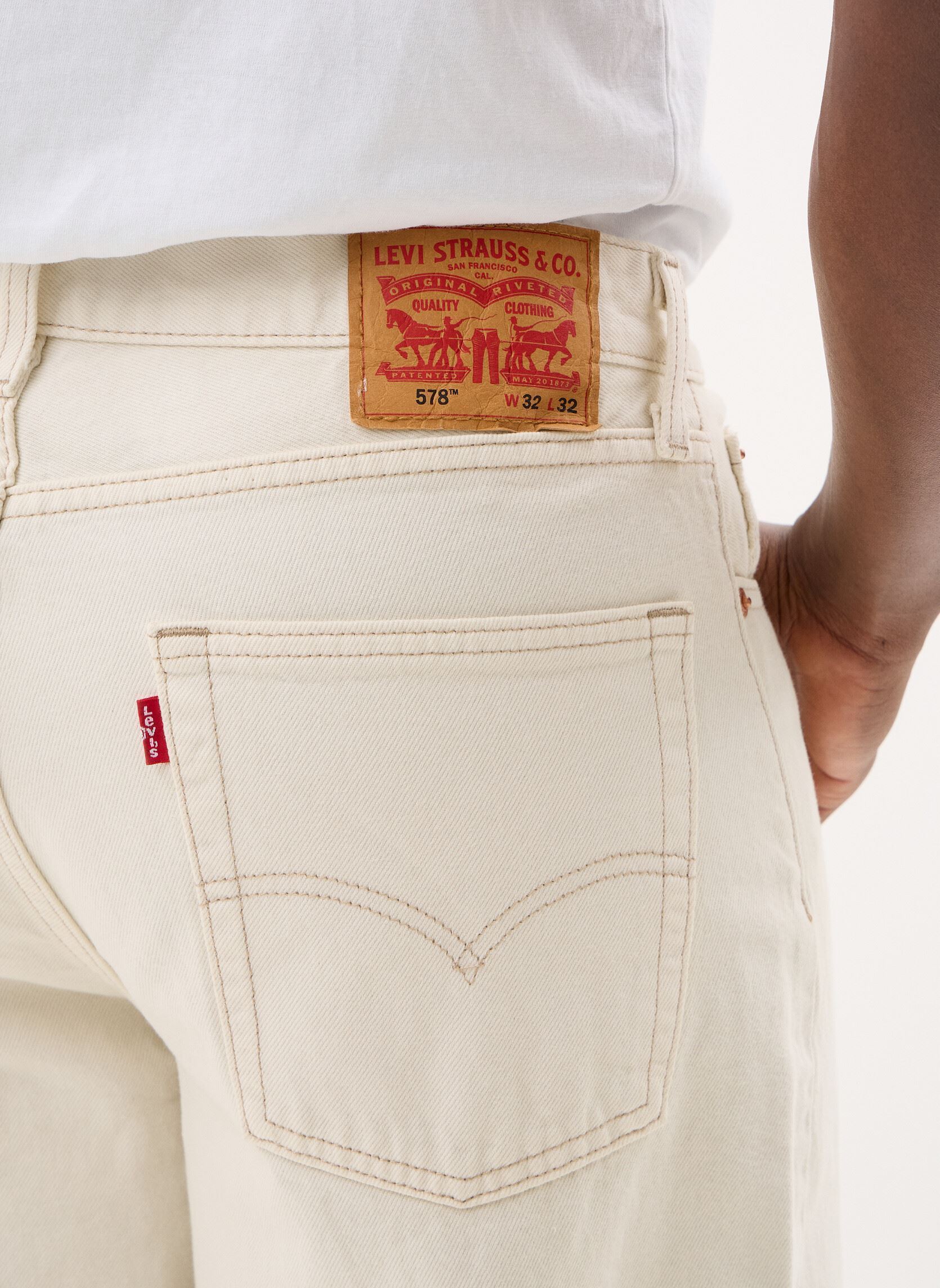 Jeans 578® BAGGY herren weiß Levi's Jeans 578® BAGGY herren weiß MY VINTAGE ECRU