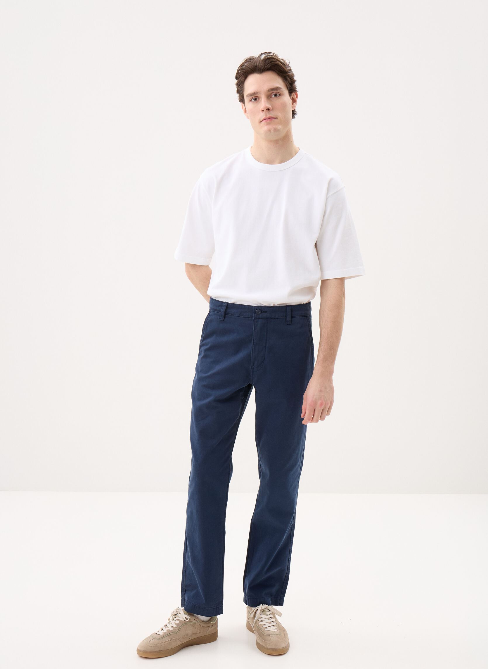 Pantalons chino XX CHINO AUTHENTIC RLX homme bleu Levi's Pantalons chino XX CHINO AUTHENTIC RLX homme bleu Navy Blazer Authentic Gd