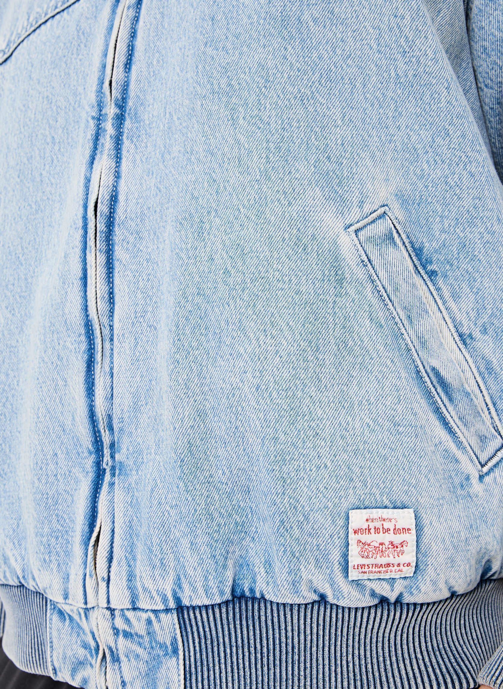 Jeansjacken EMBARCADERO AVIATOR JKT herren blau Levi's Jeansjacken EMBARCADERO AVIATOR JKT herren blau SIGN HERE JACKET