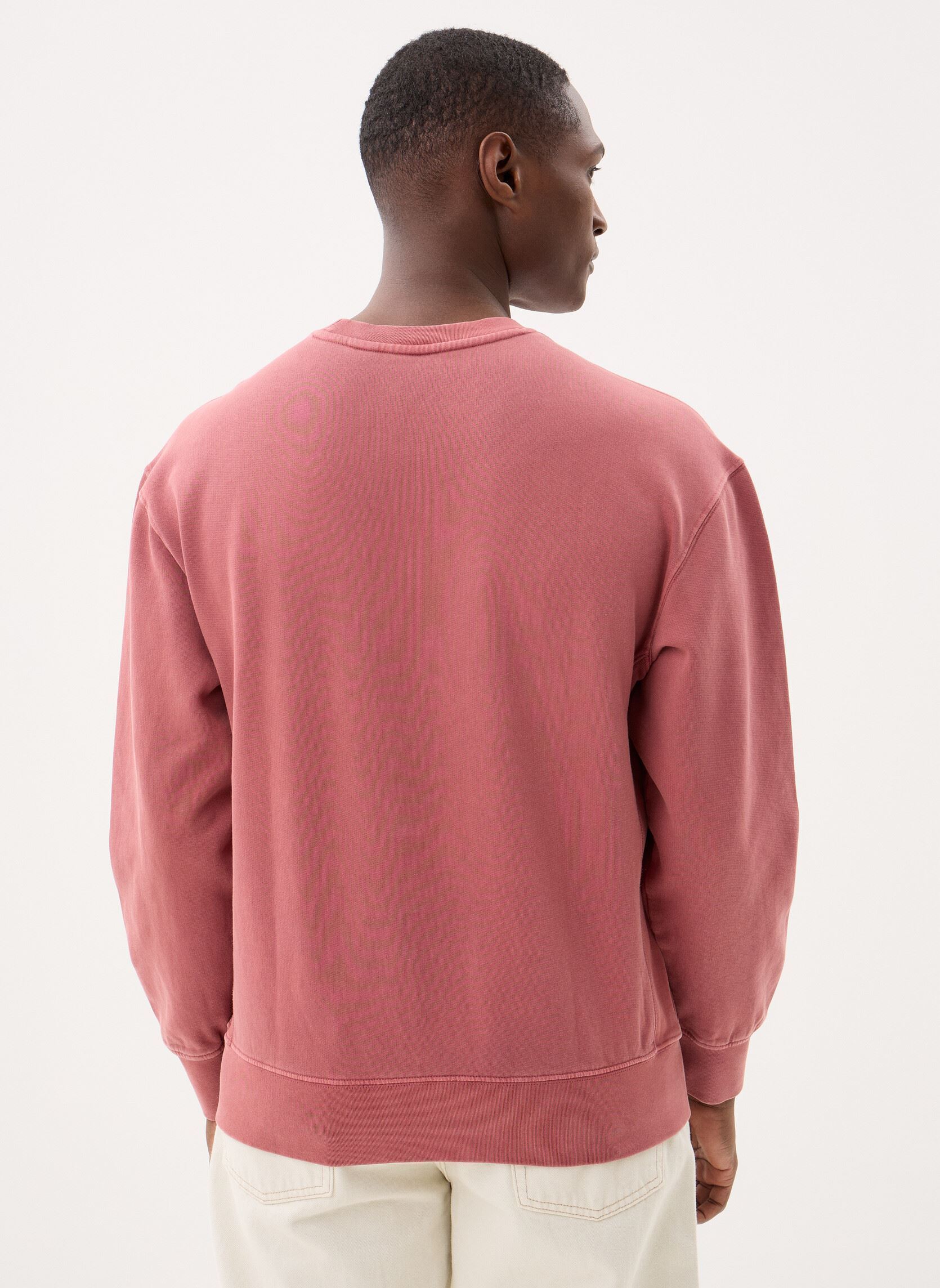 Sweatshirts AUTHENTIC CREW heren paars Levi's Sweatshirts AUTHENTIC CREW heren paars Garment Dye Roan Rouge