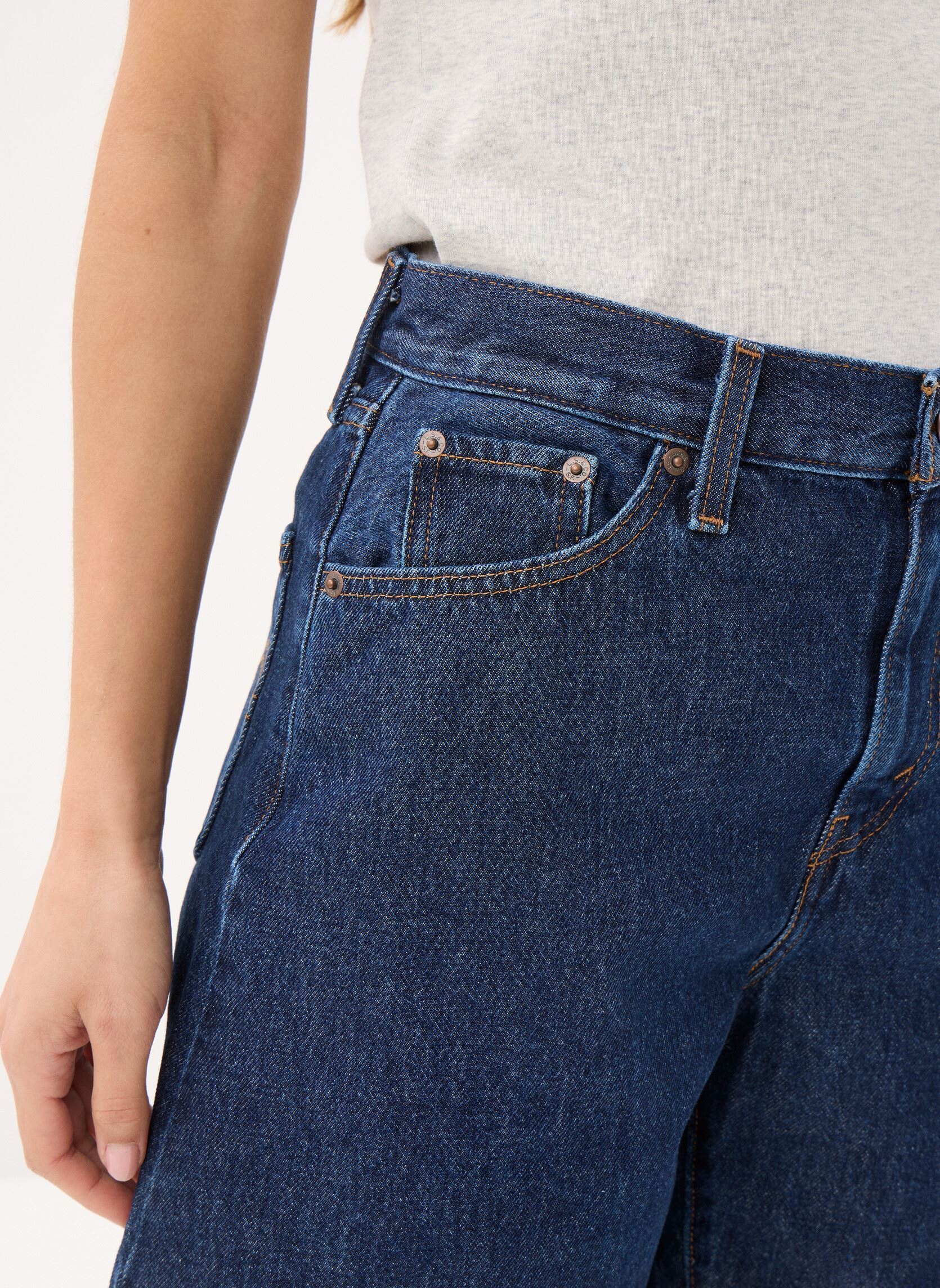 Shorts HIGH BAGGY SHORT dames blauw Levi's Shorts HIGH BAGGY SHORT dames blauw REMEMBER TOGETHER